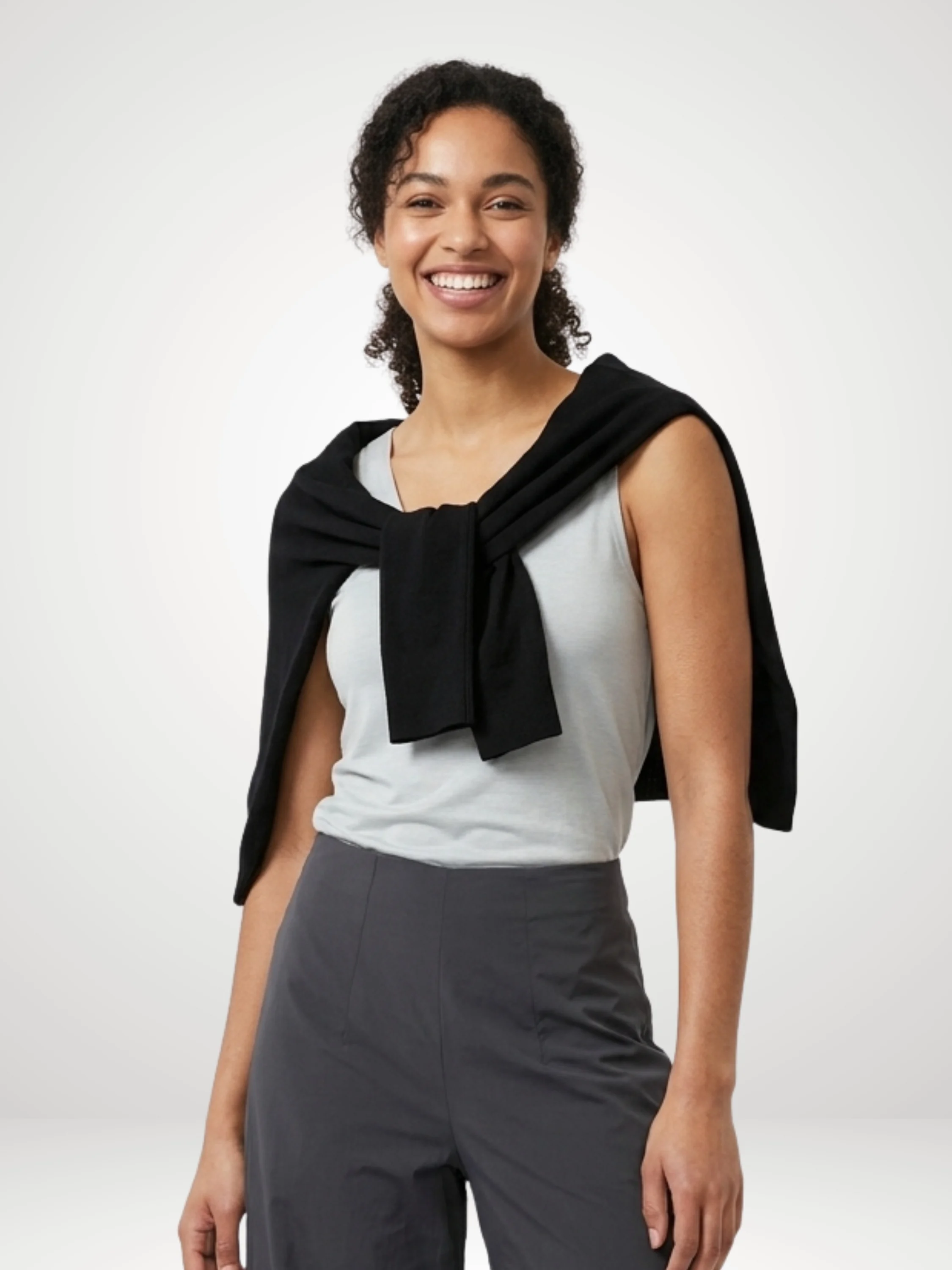 Shrug in Black