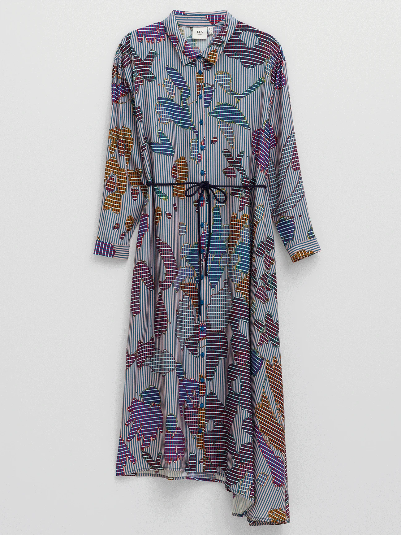 Sketsen Shirt Dress in Sketsen Print