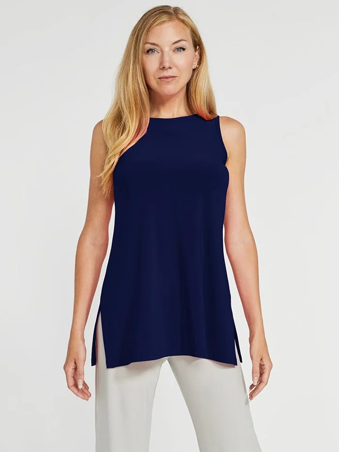 Sleeveless Nu Ideal Tunic in Navy