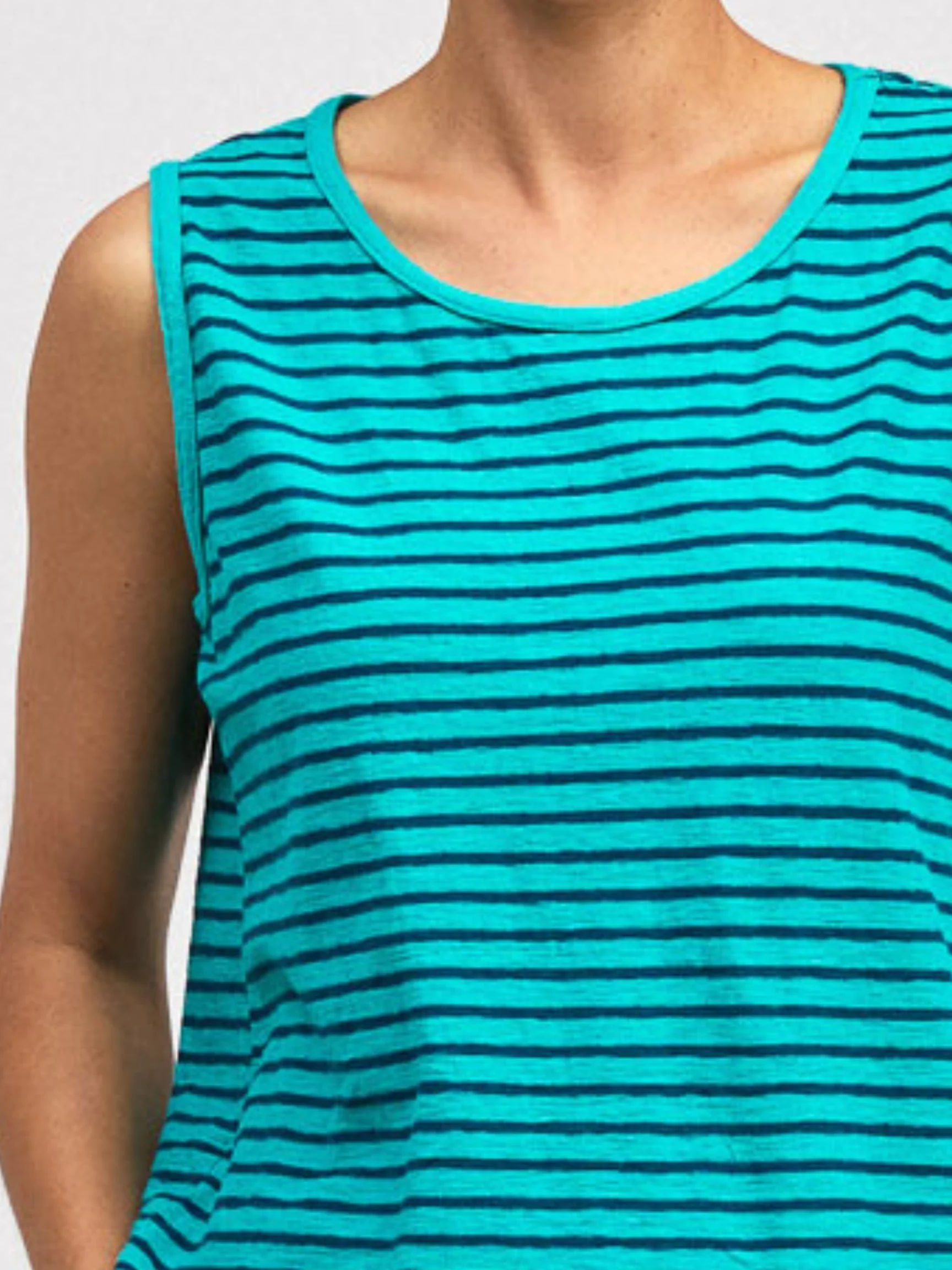 Sleeveless Top in Atoll