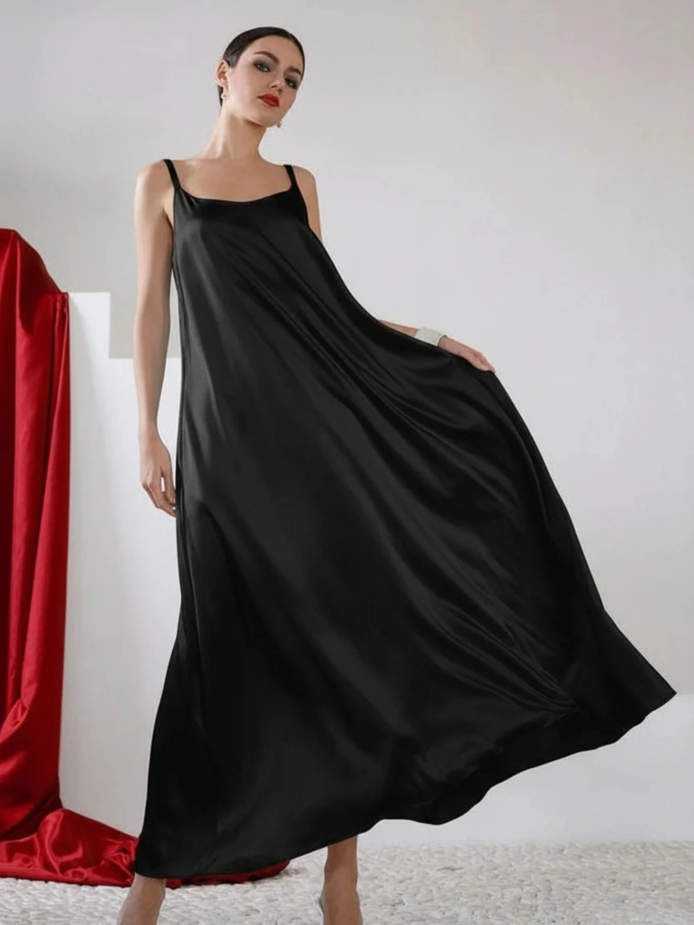 Slip Dress in Black