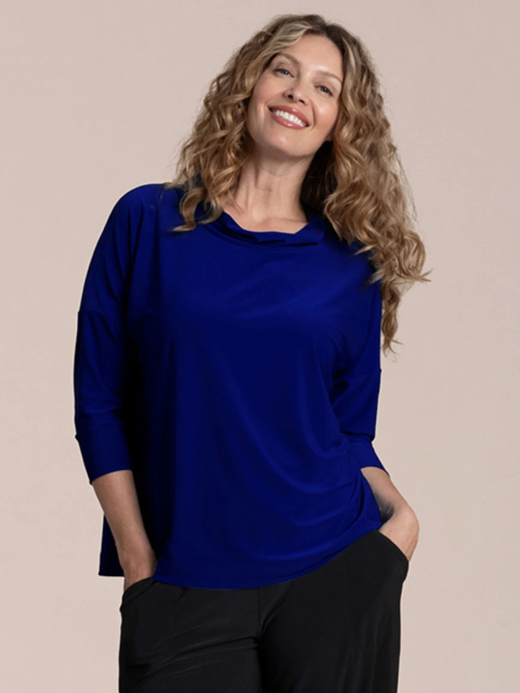 Slouch Sweatshirt in Lapis