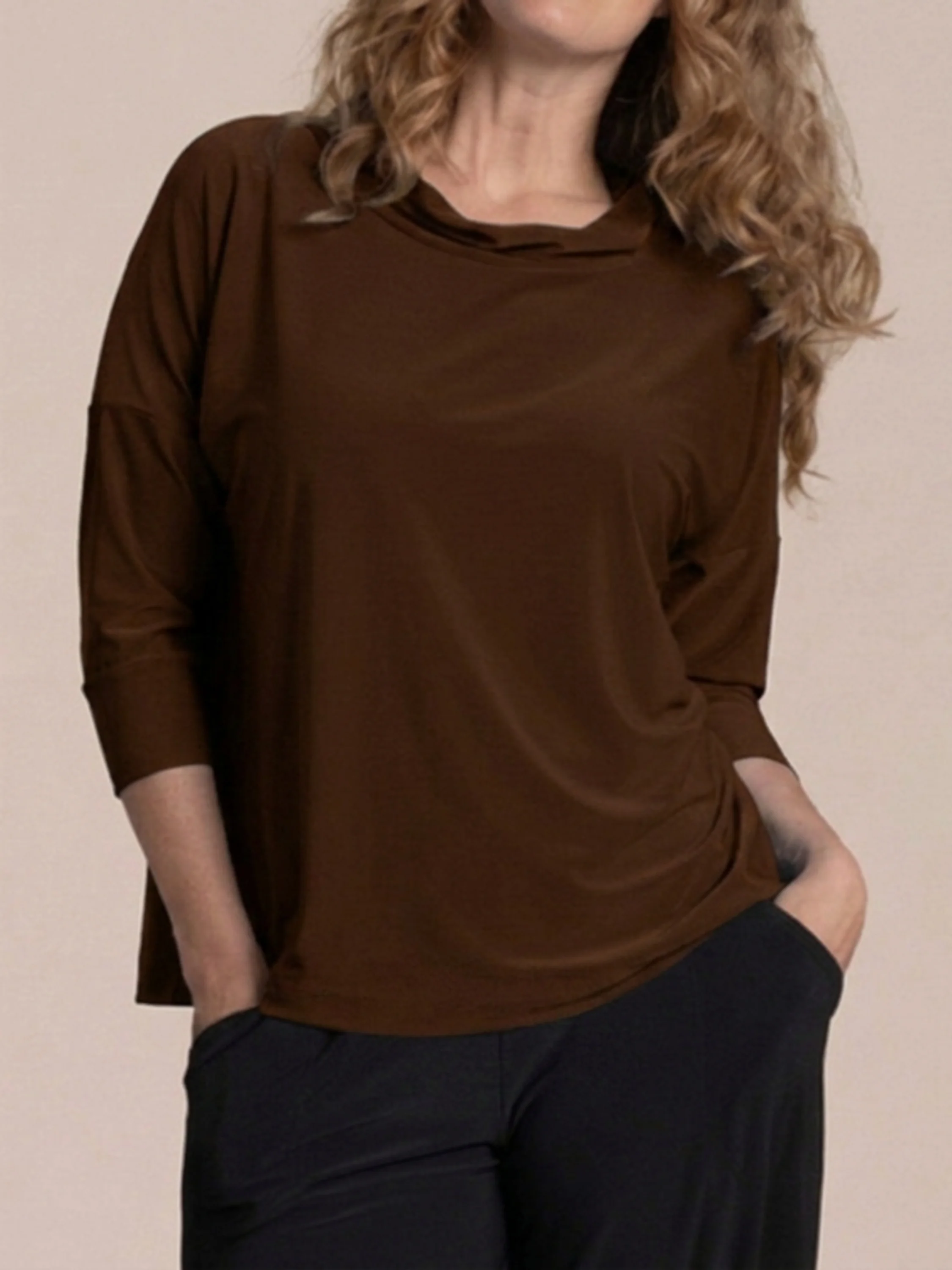 Slouch Sweatshirt in Cinnamon