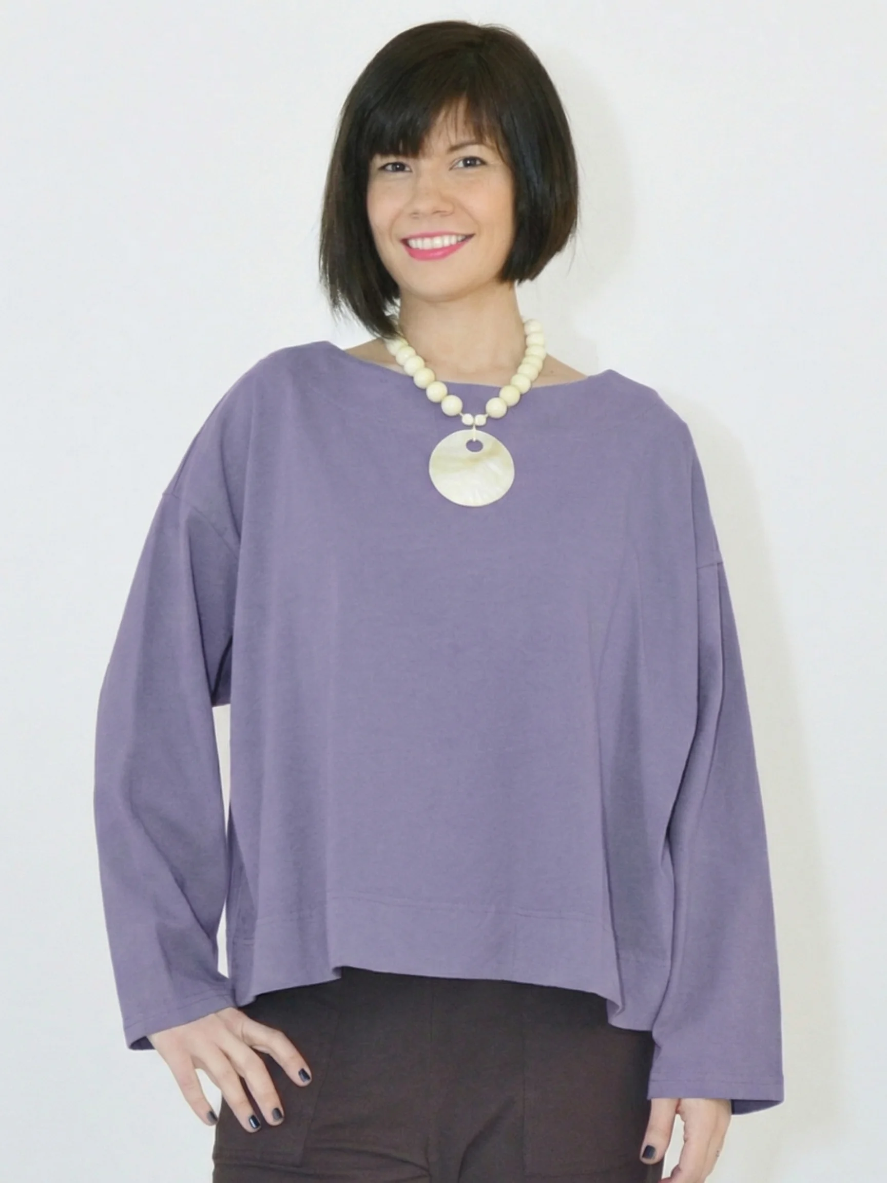 Spa Shirt in Foxglove