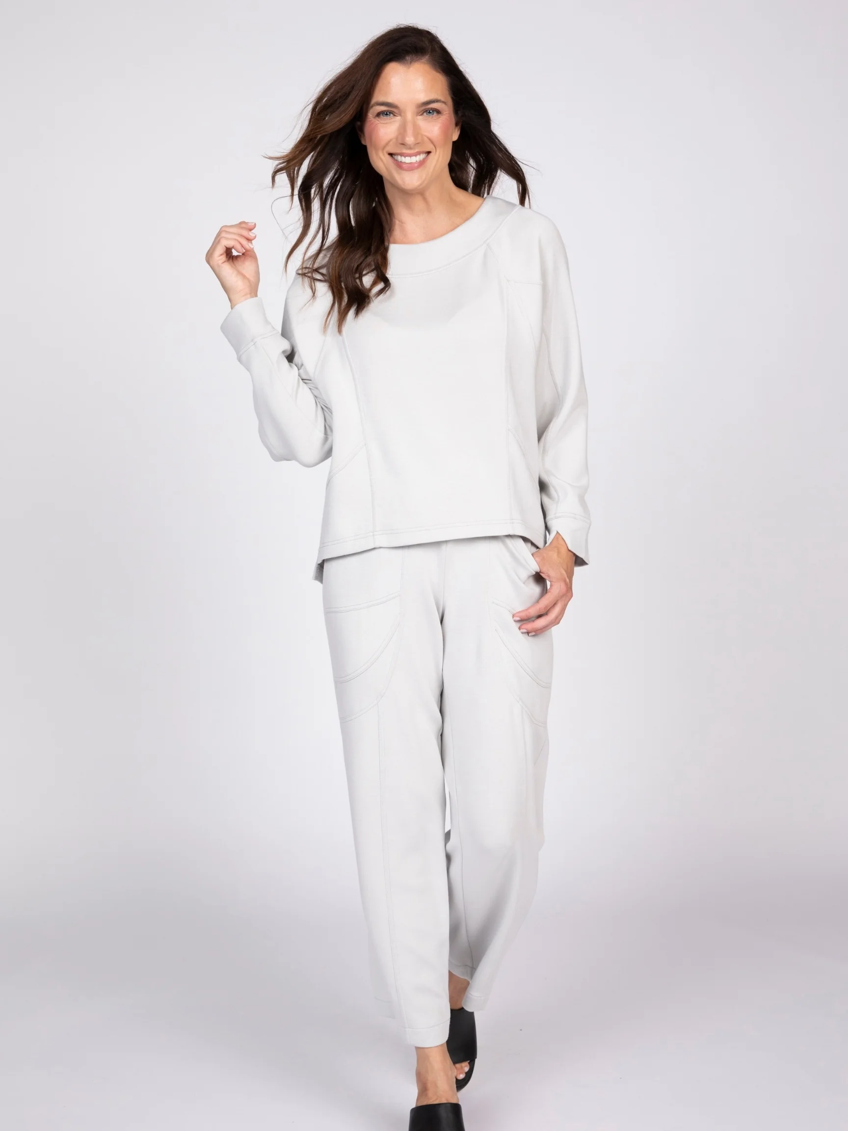 Stitch Pullover in Sand