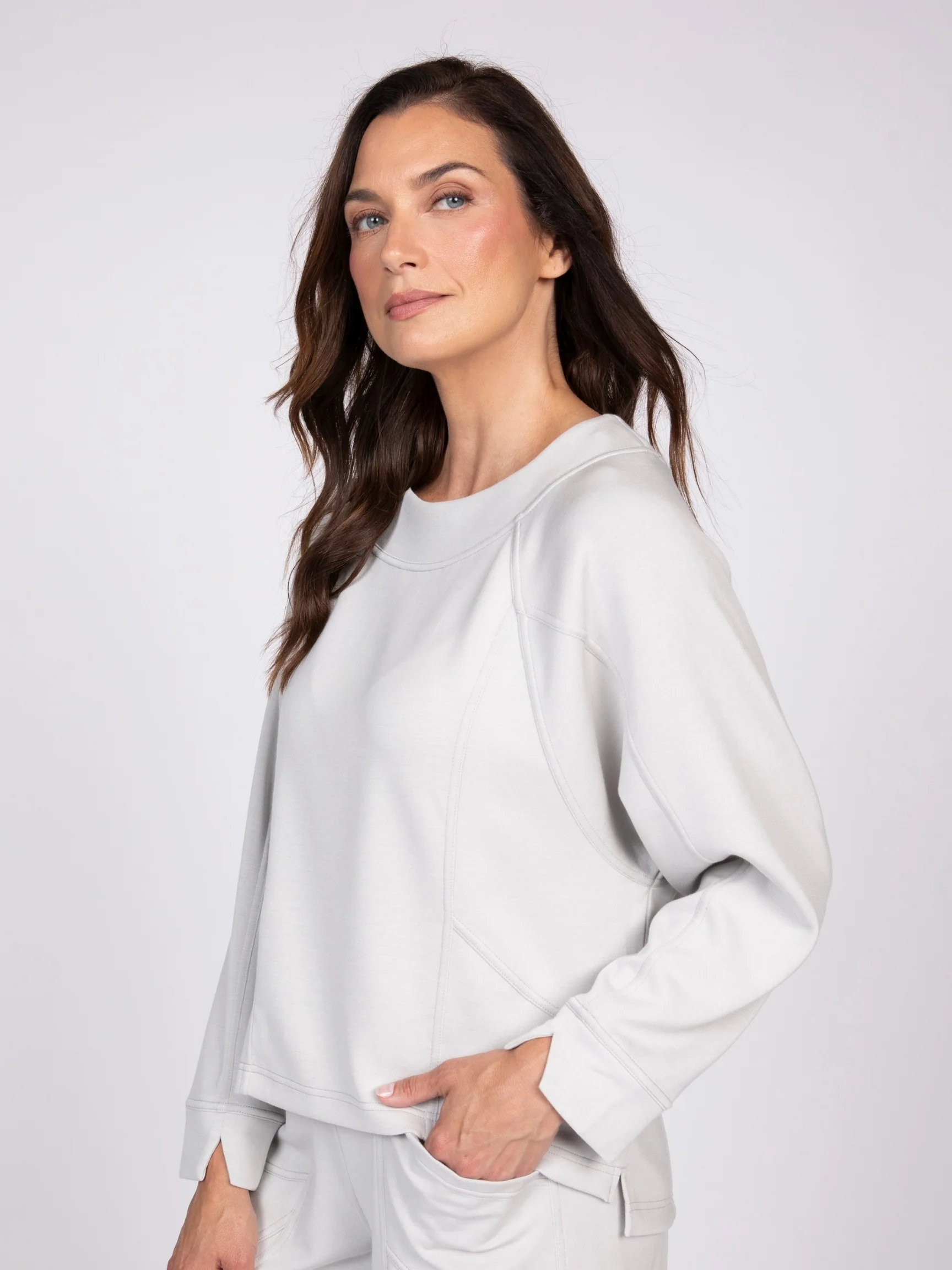 Stitch Pullover in Sand
