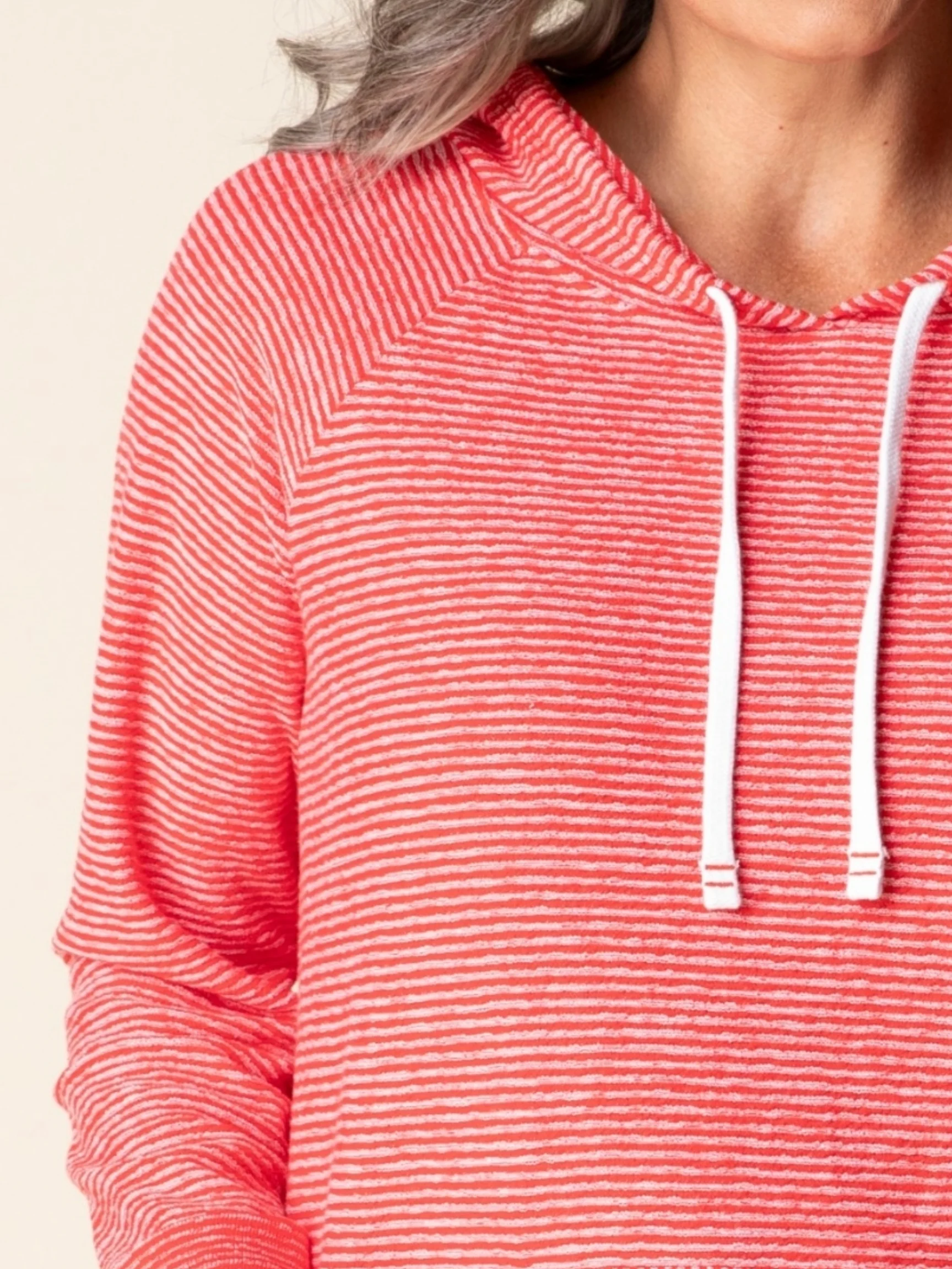 Sunrise Pullover in Tomato