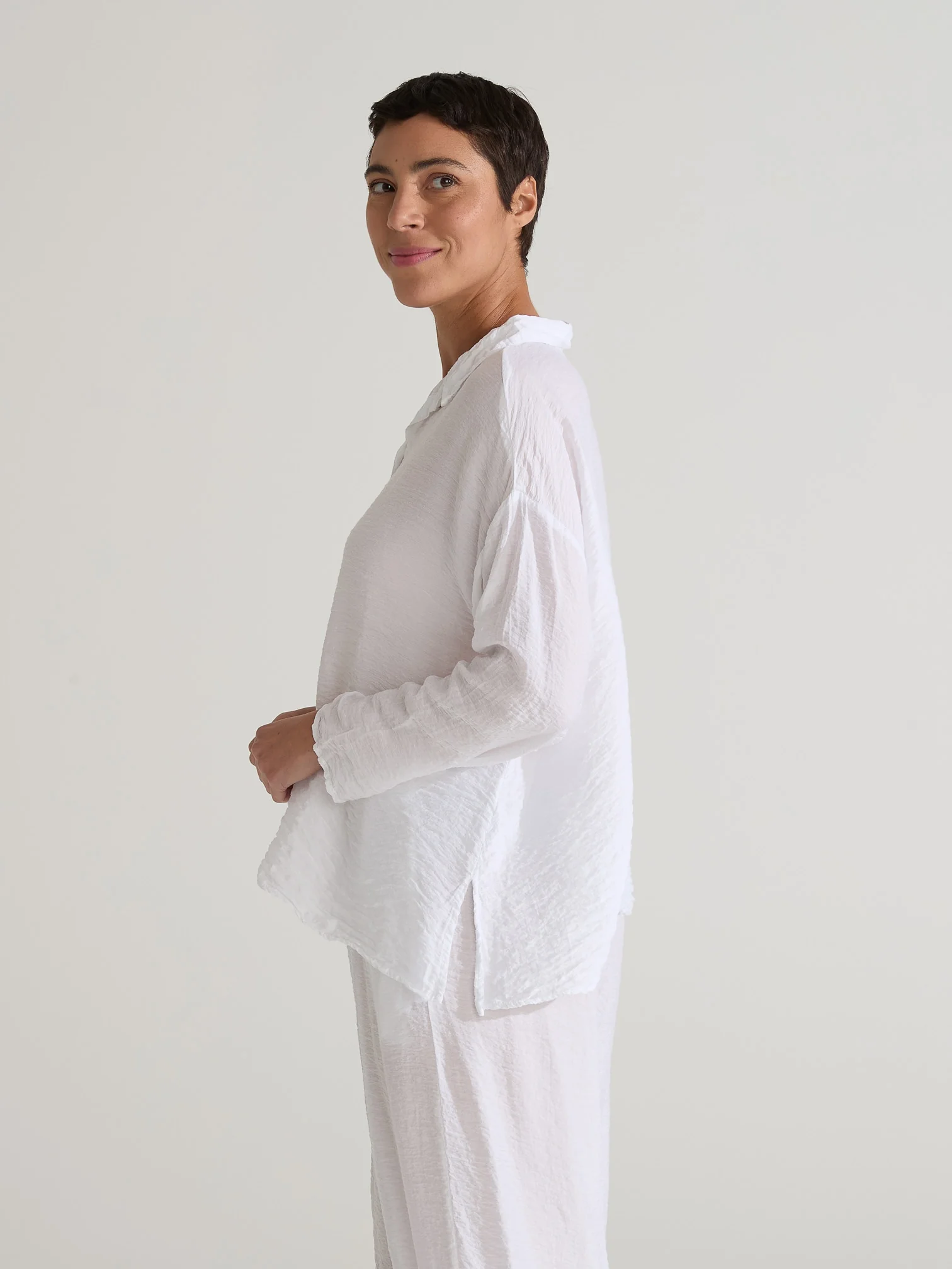 Swing Shirt in White