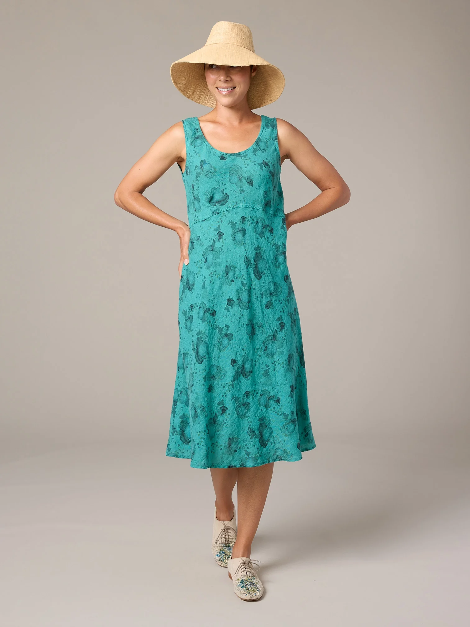 Tank Dress in Riviera