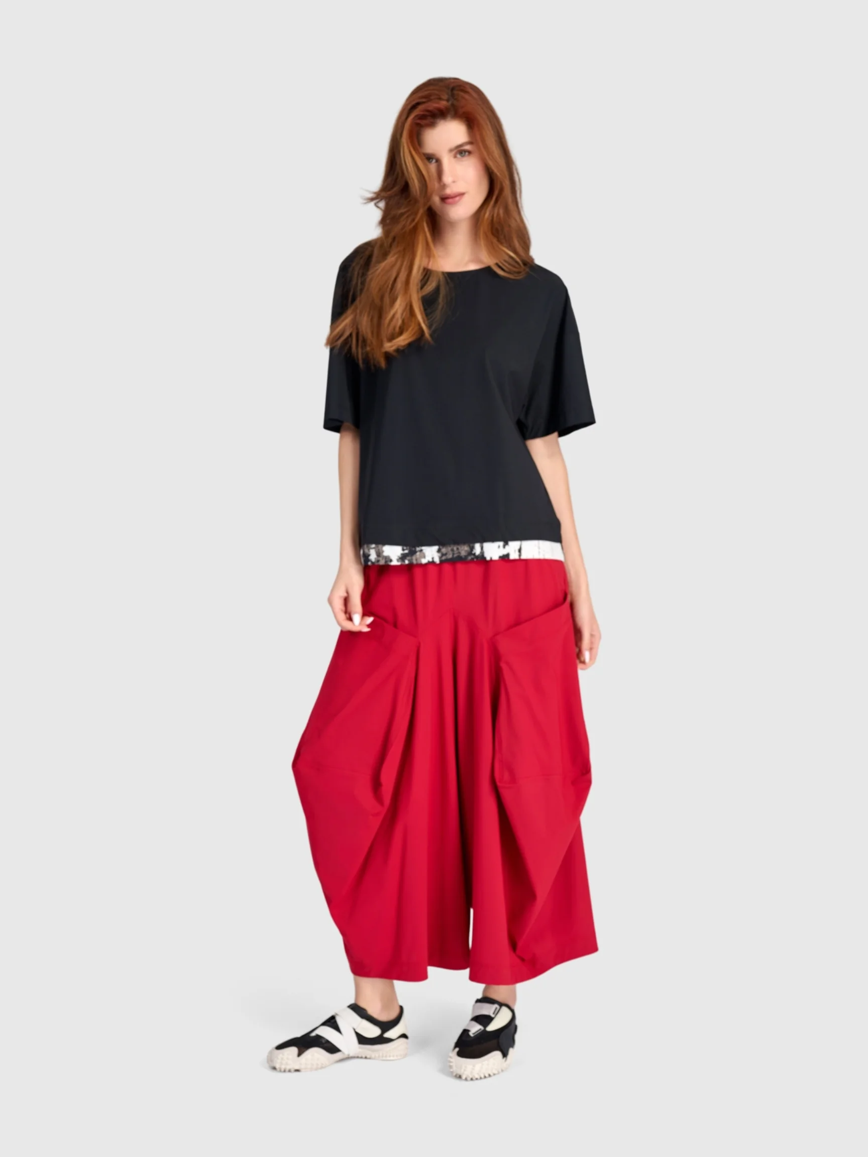 Techno Pant in Red