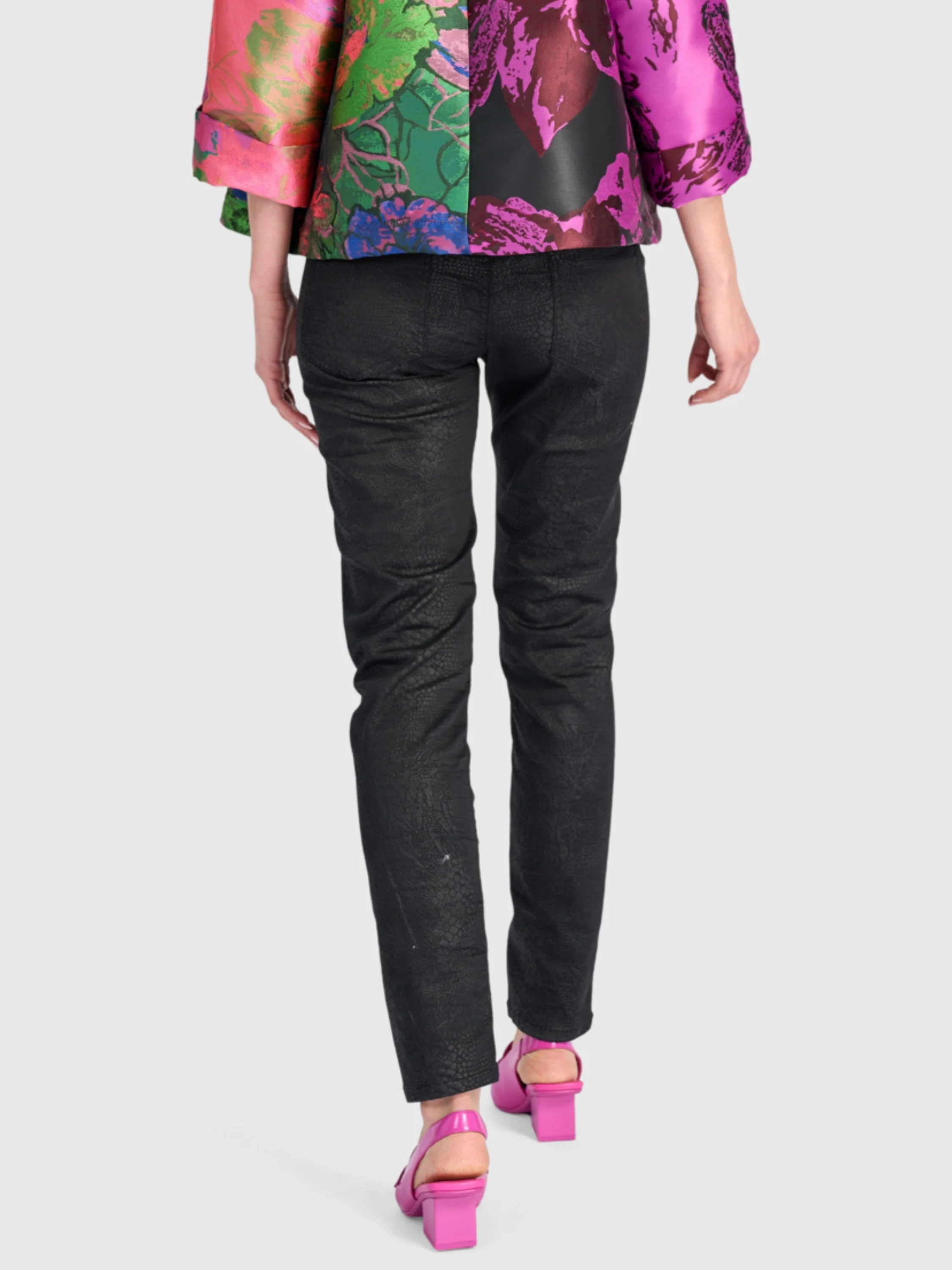 Textured Slim Pant in Cobra