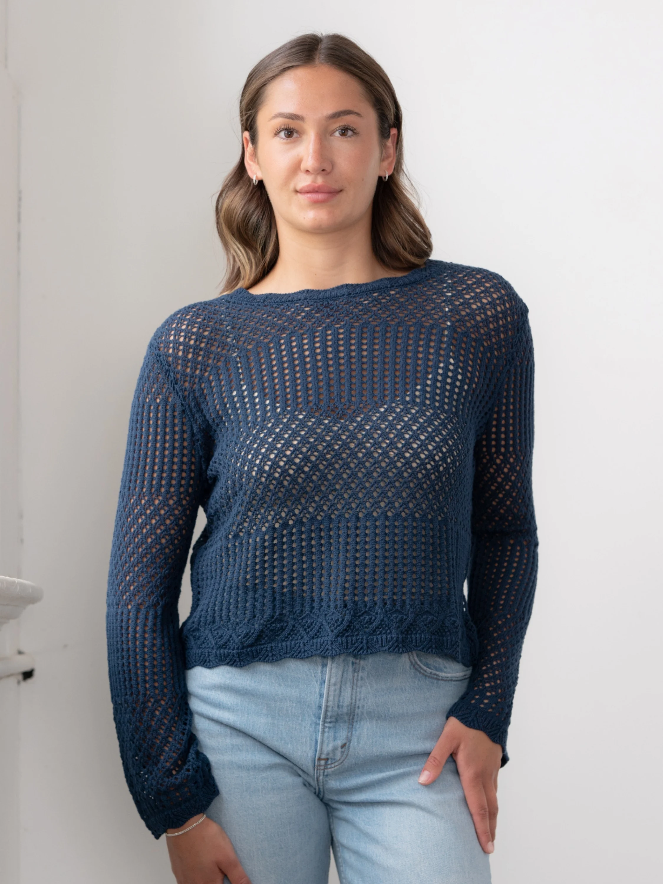 The Lacey Crew in Navy