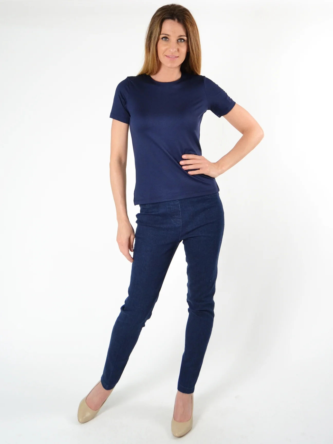 The Perfect Short Sleeve Tee in Navy