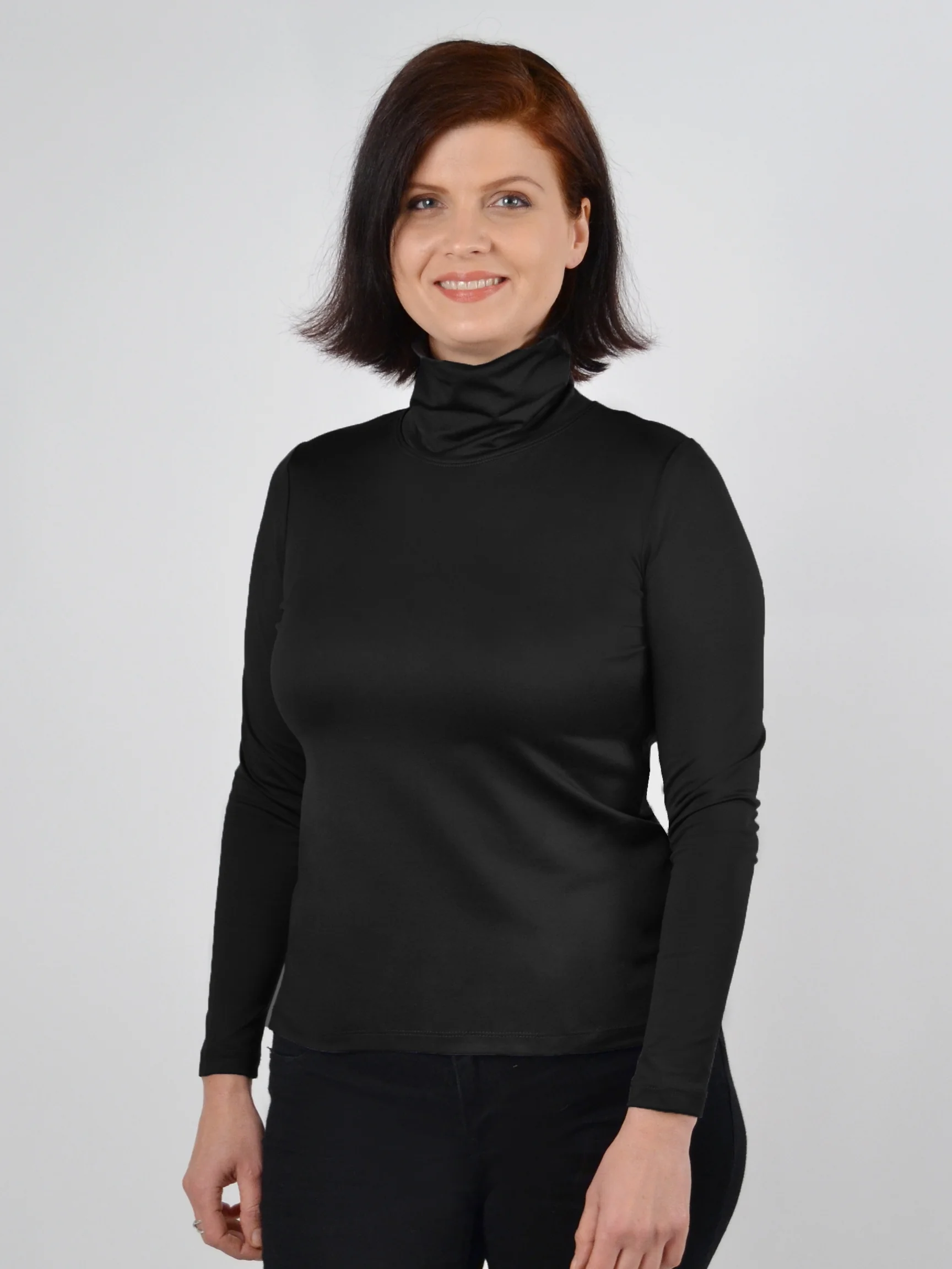 The Turtleneck in Black