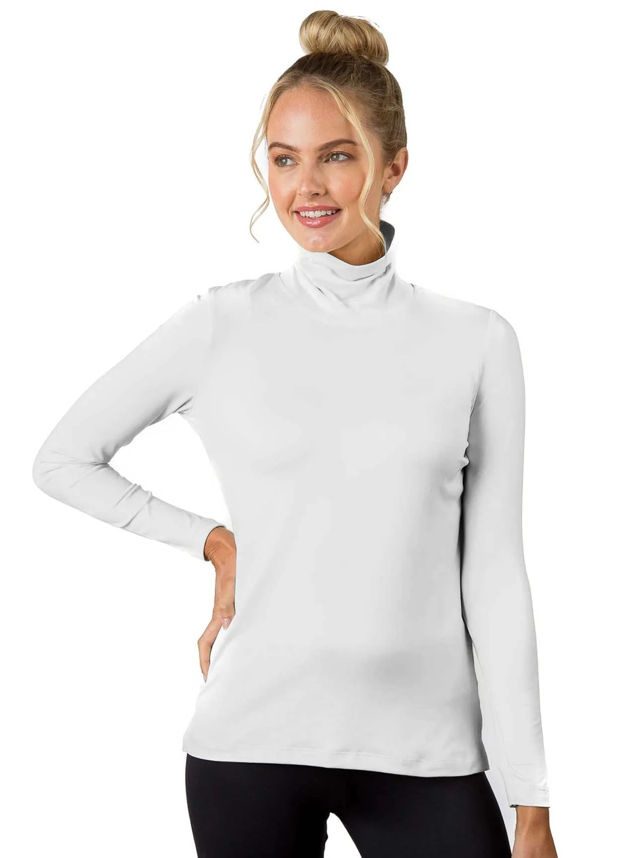 The Turtleneck in White
