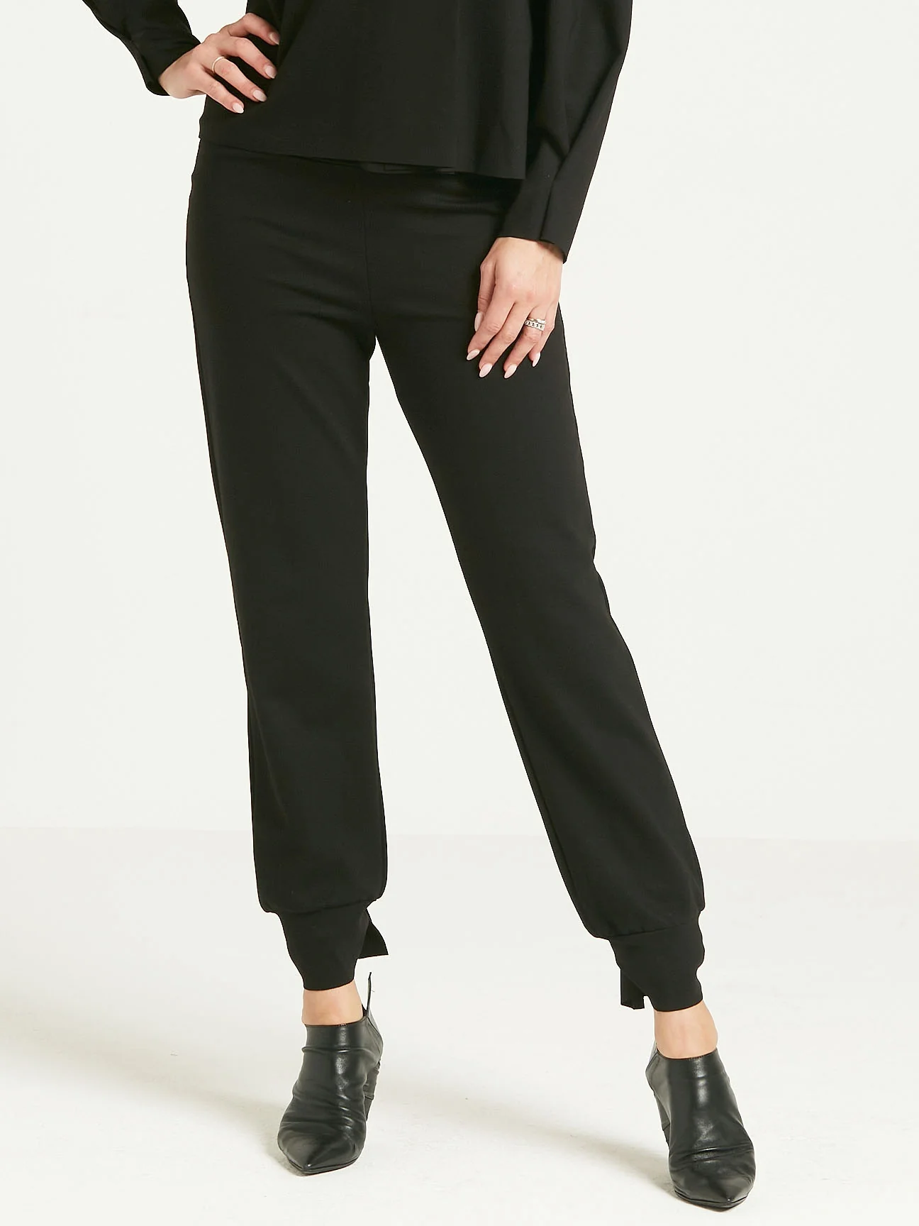 Tied Up Pants in Black