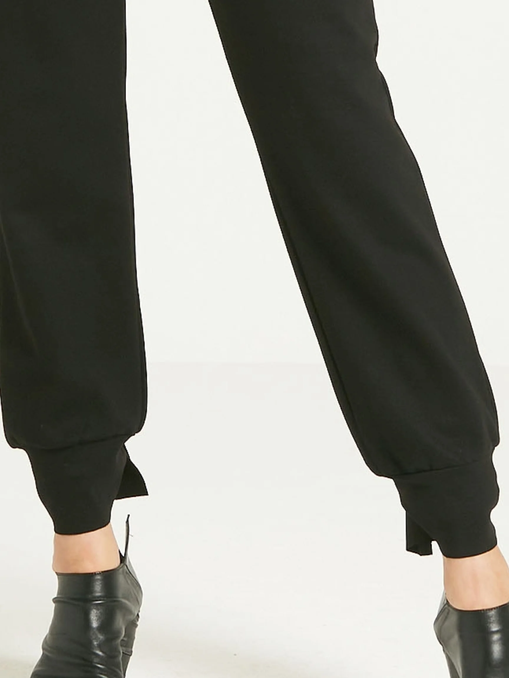 Tied Up Pants in Black