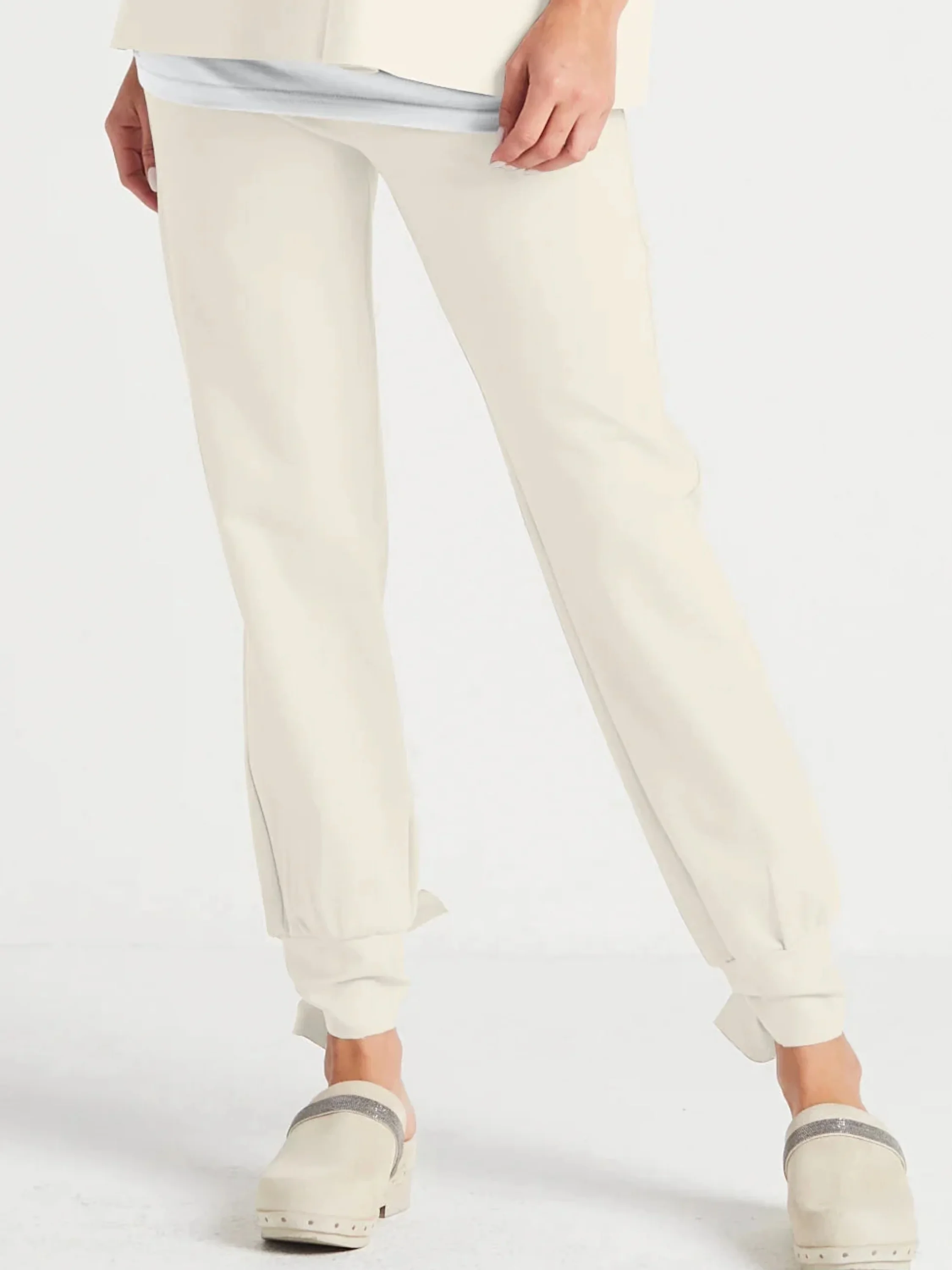 Tied Up Pants in Stone