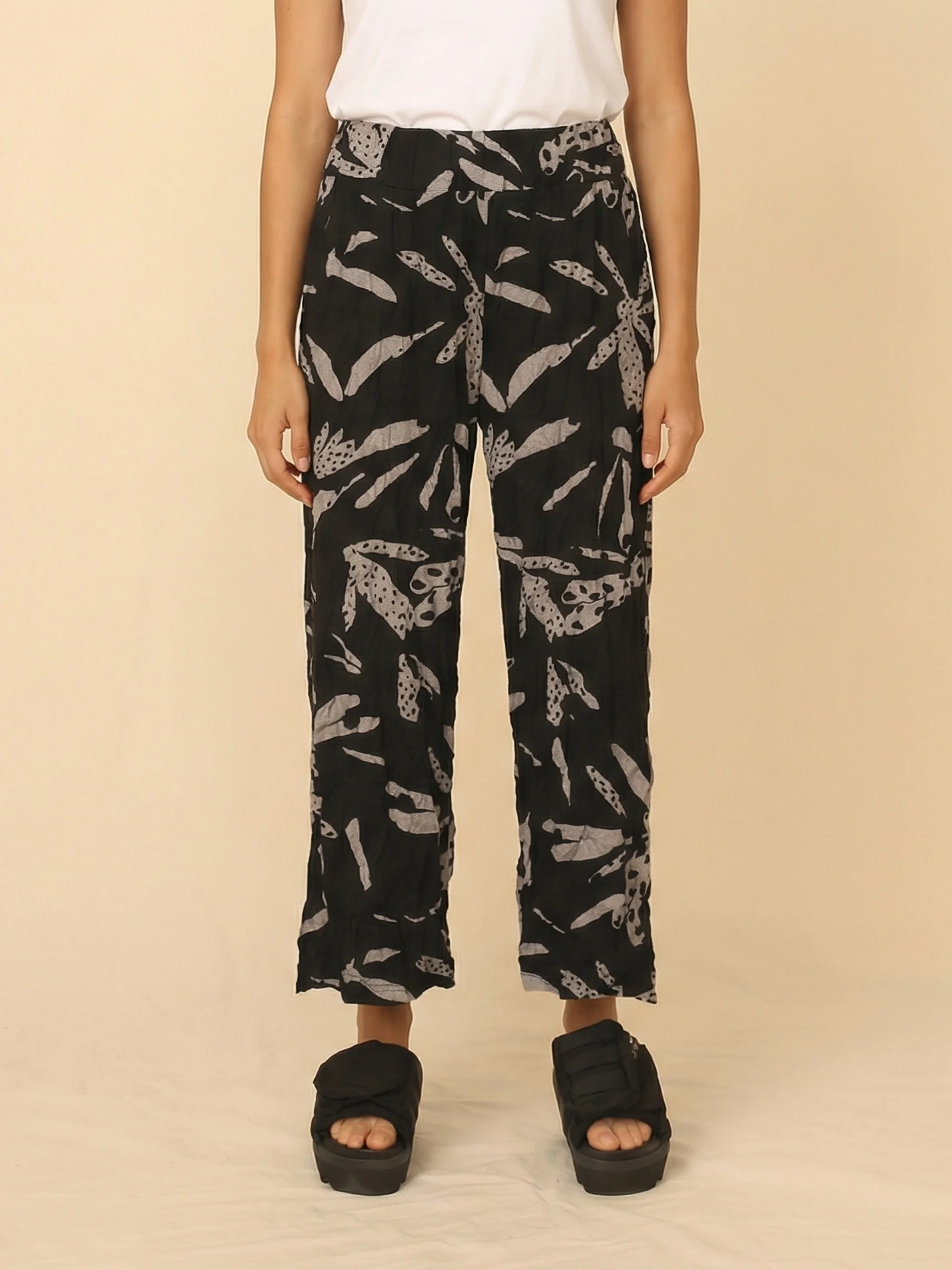 Tilly Pant in Black Print