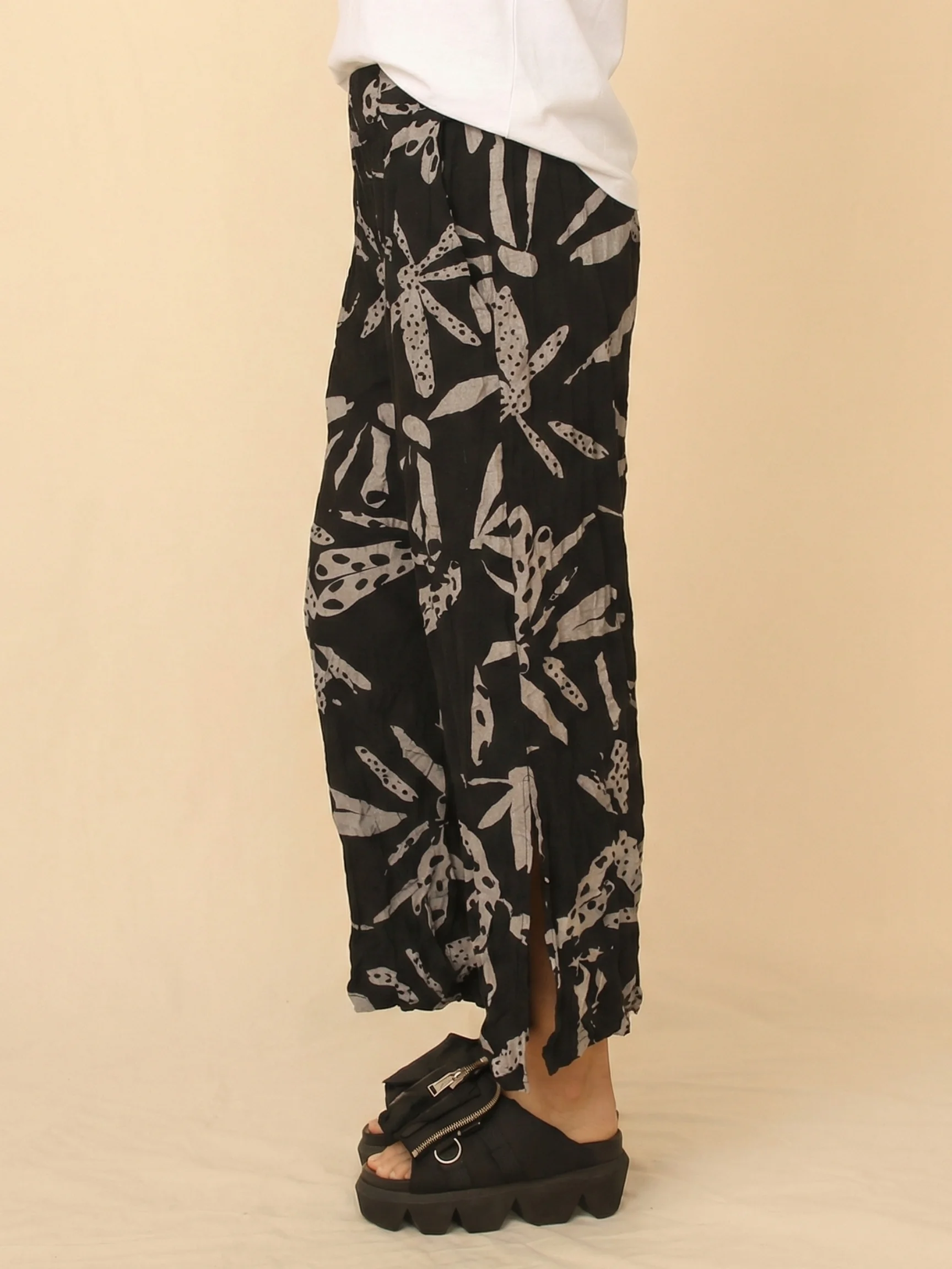 Tilly Pant in Black Print