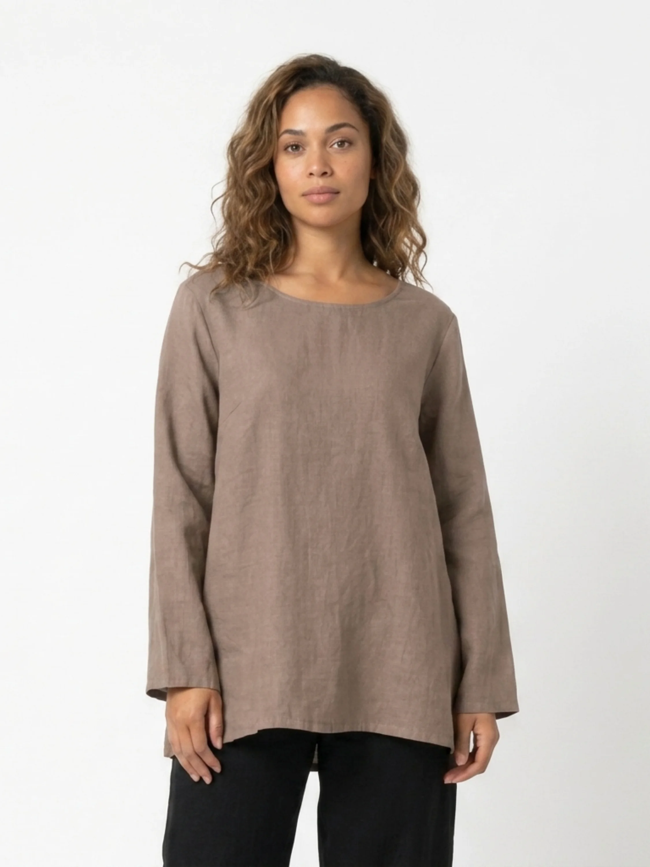 Trapeze Shirt in Lune