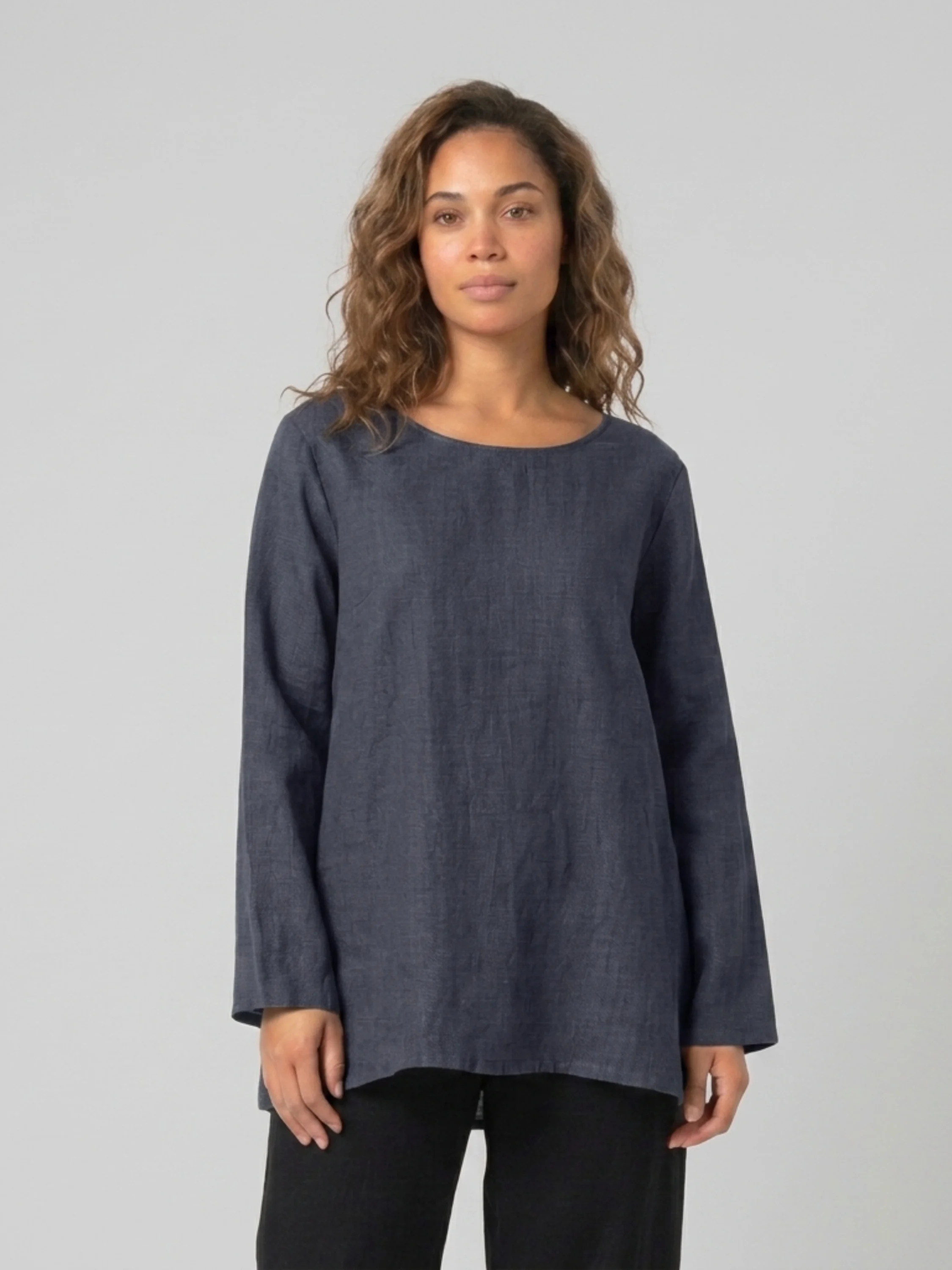 Trapeze Shirt in Moonlight