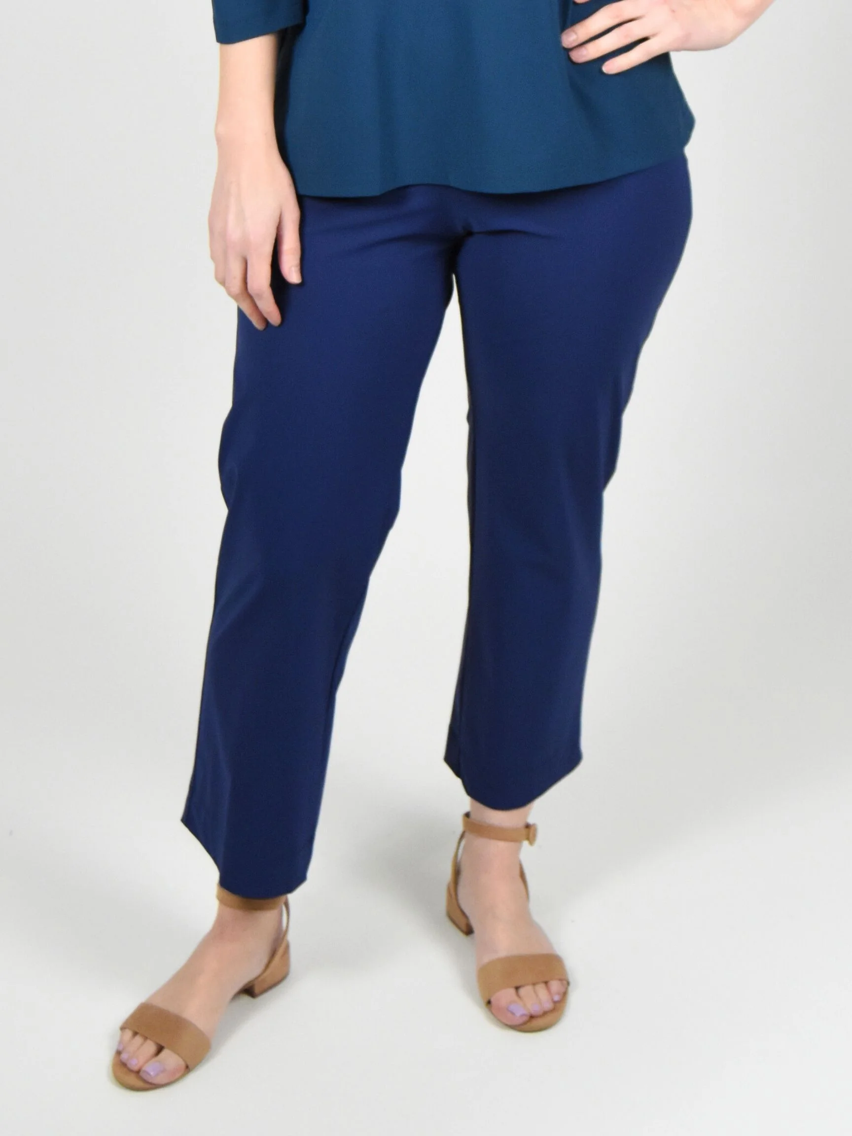 Traveler Crop Pant in Atlantic
