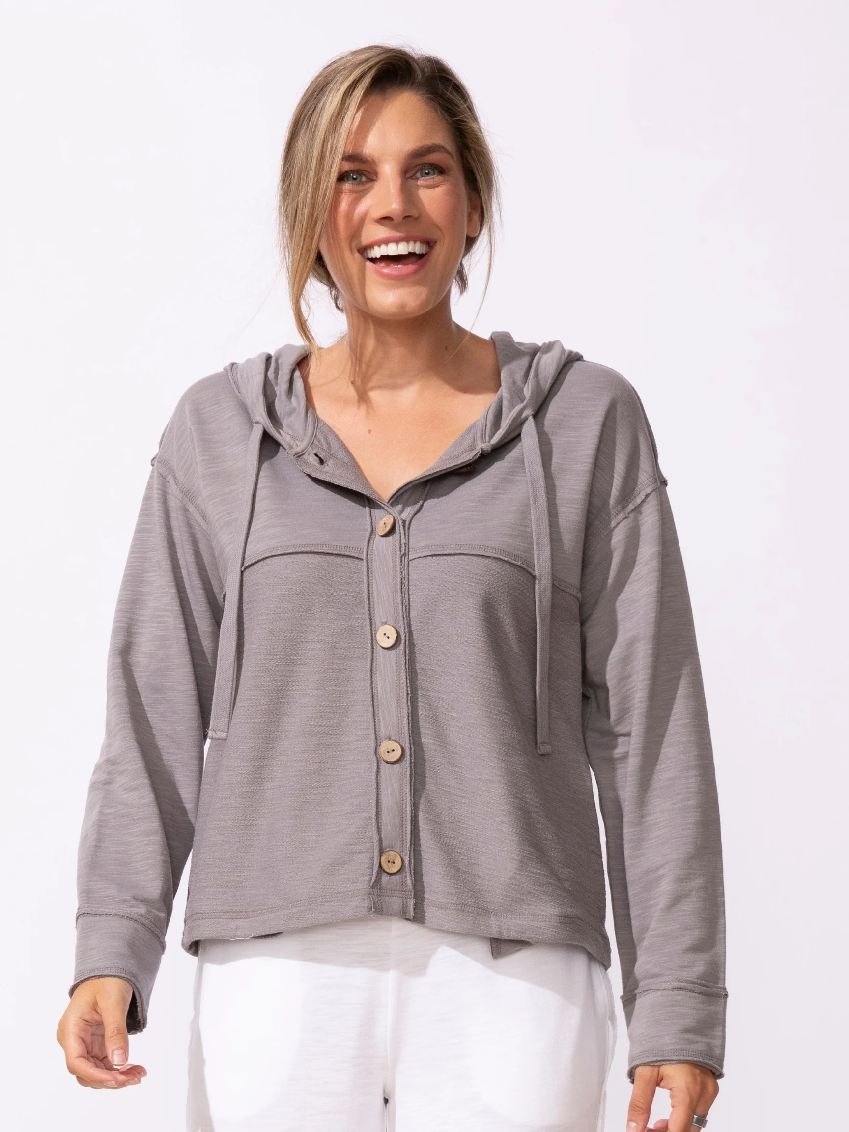 Try Hoodie in Fog