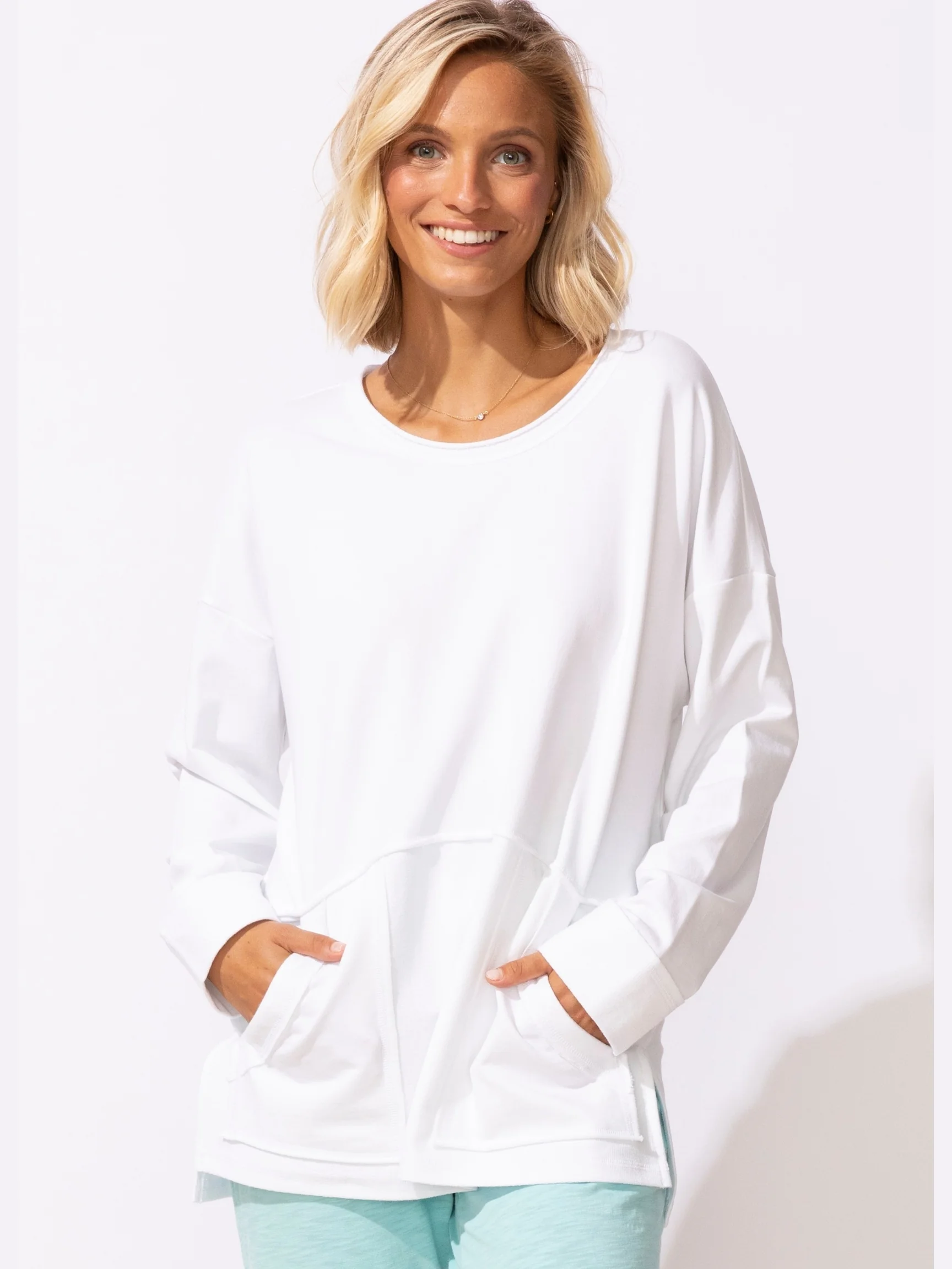 Try Weekend Tunic in White