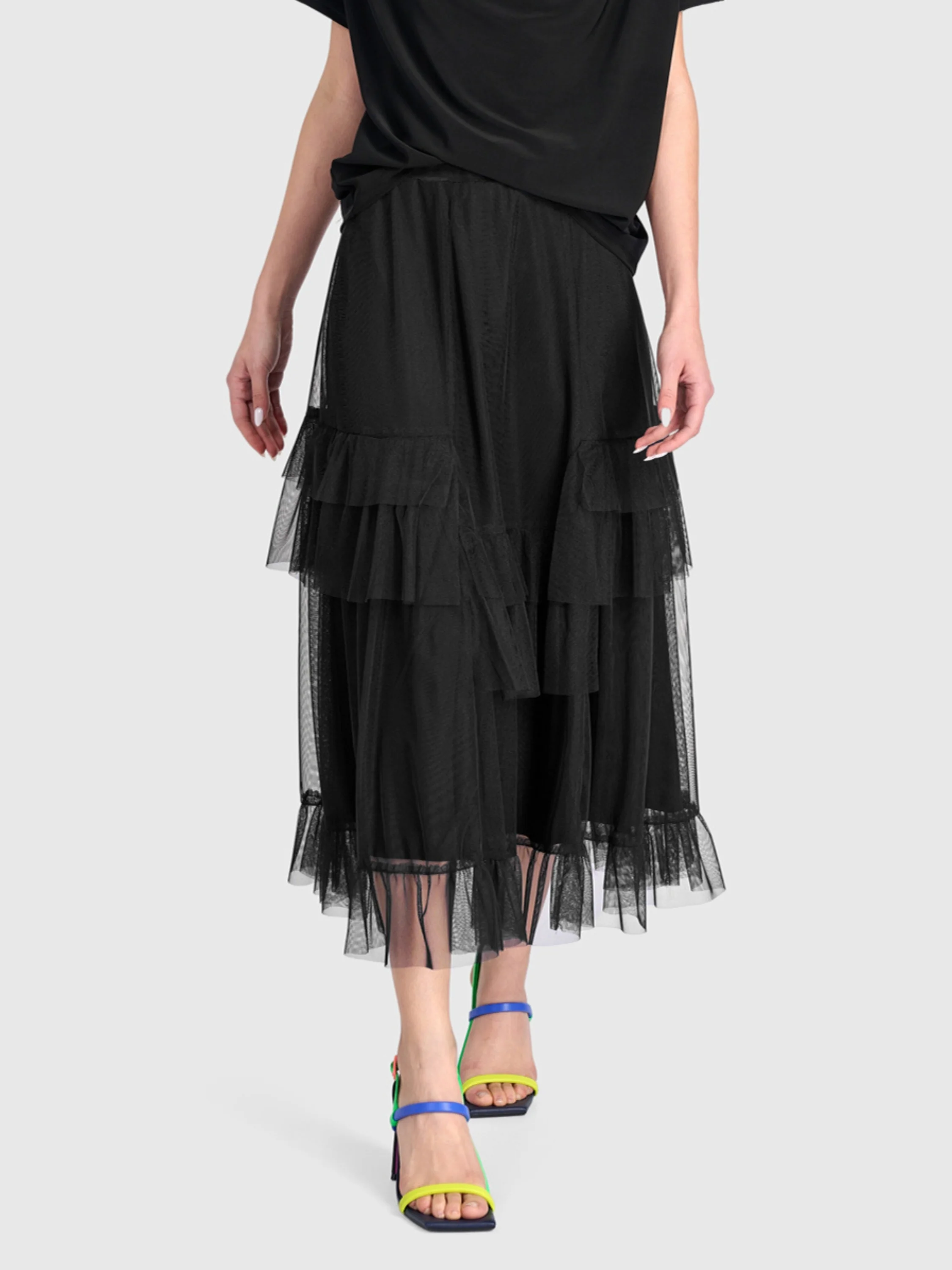 Tulle Skirt in Black