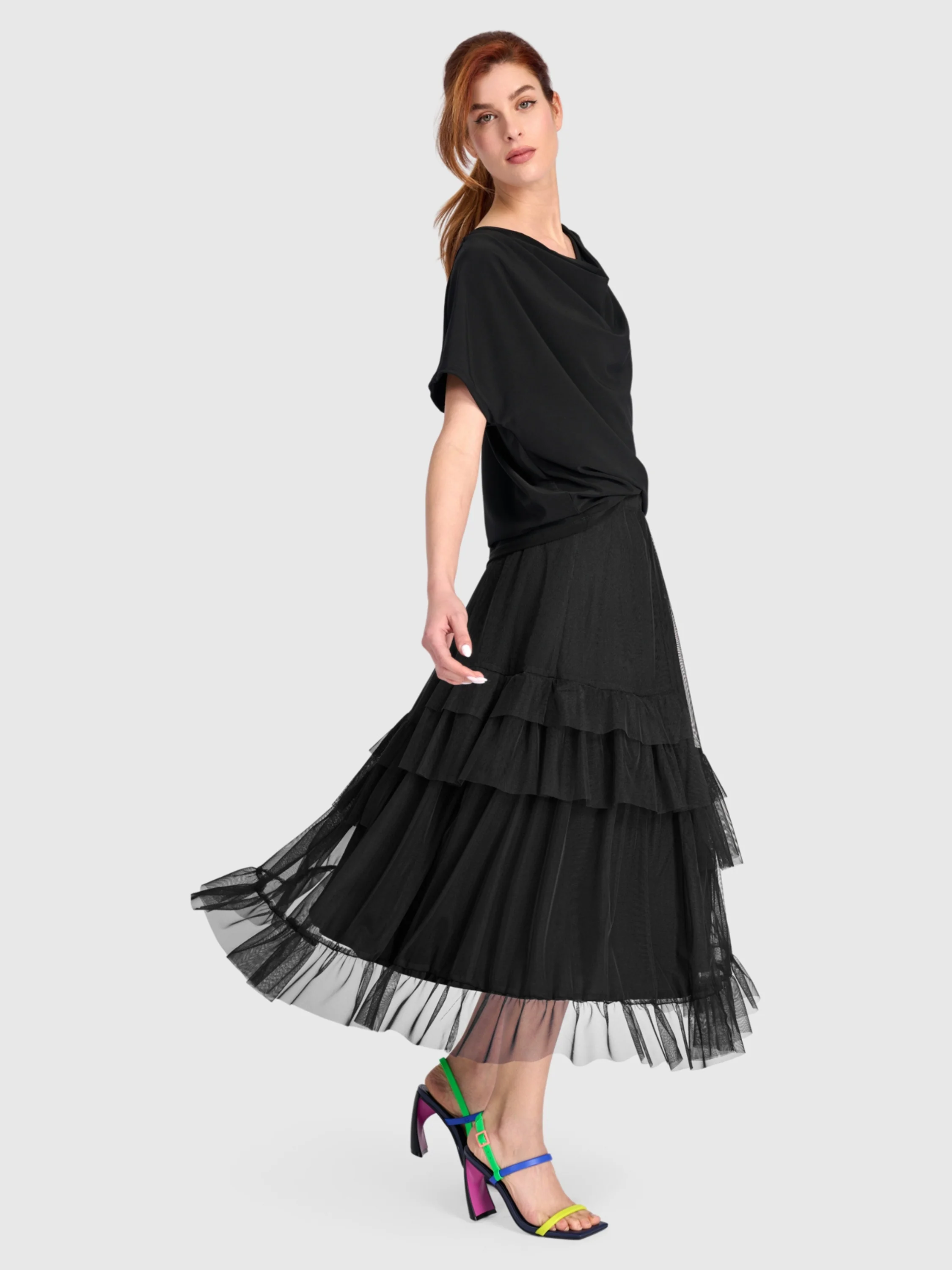 Tulle Skirt in Black