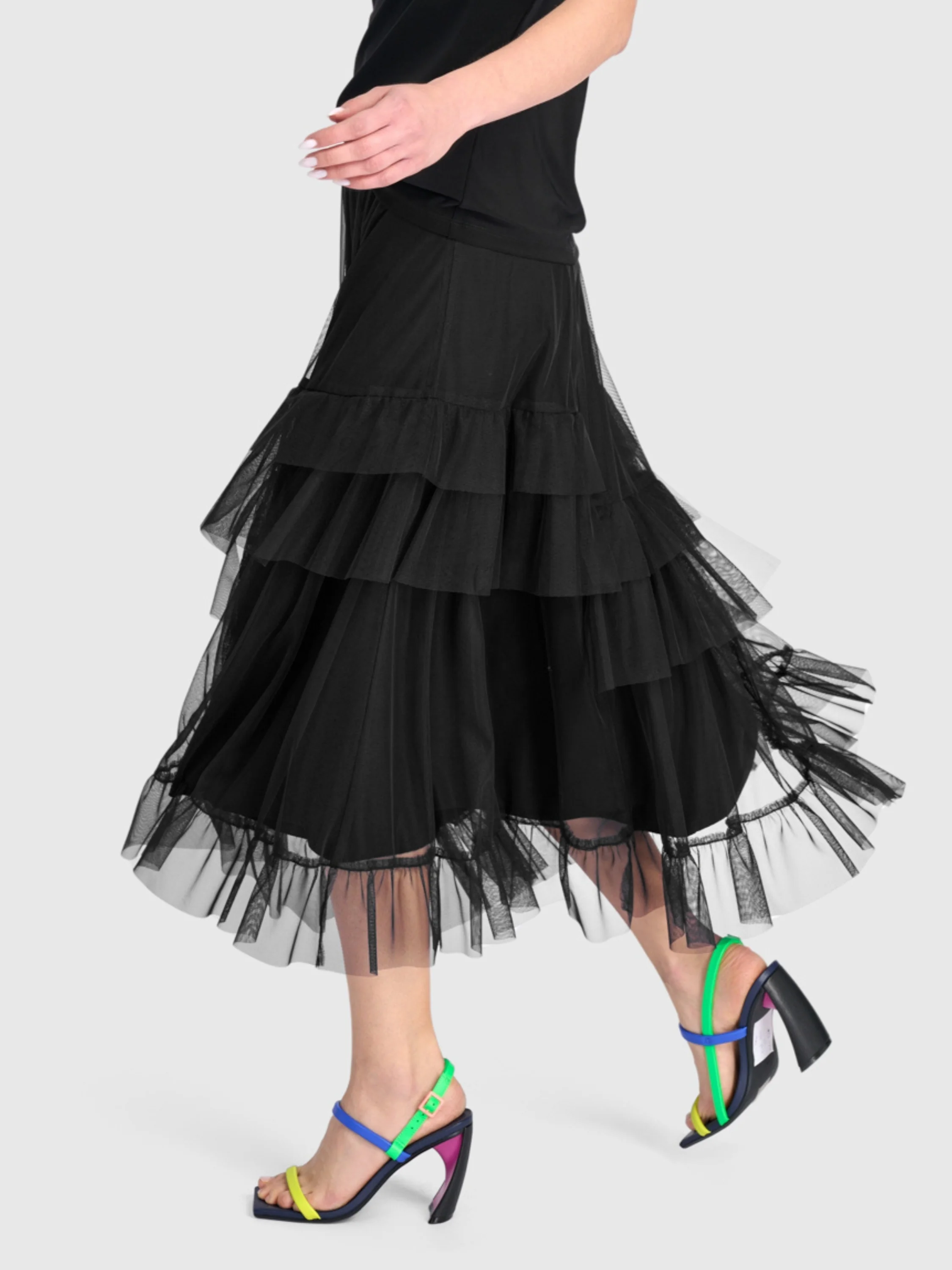 Tulle Skirt in Black