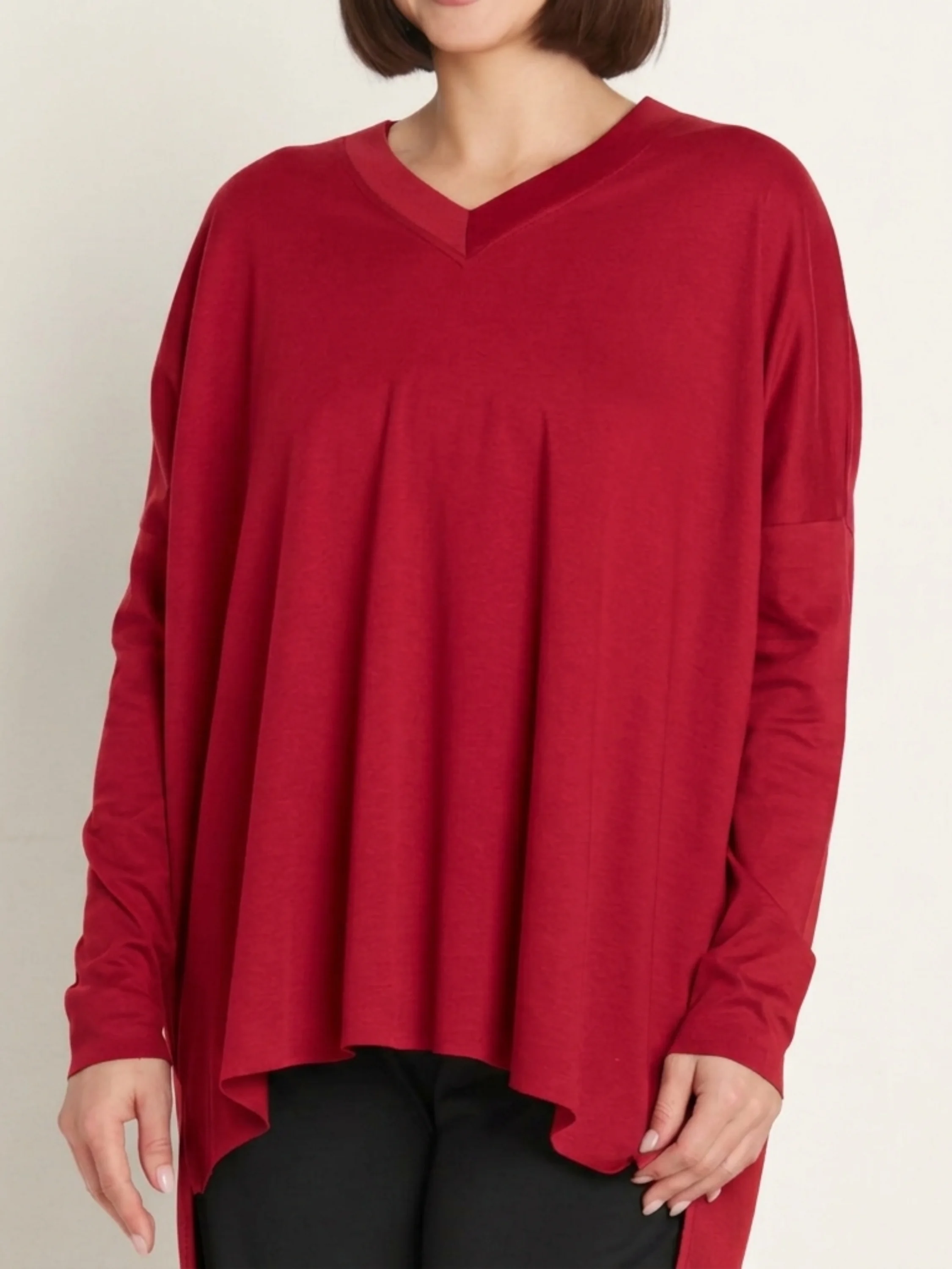 Ultimate V Tee in Ruby
