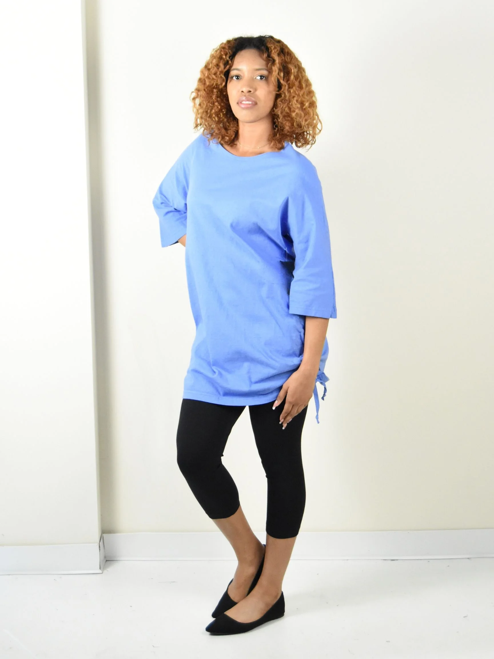 Vanya Tunic in Lisianthus