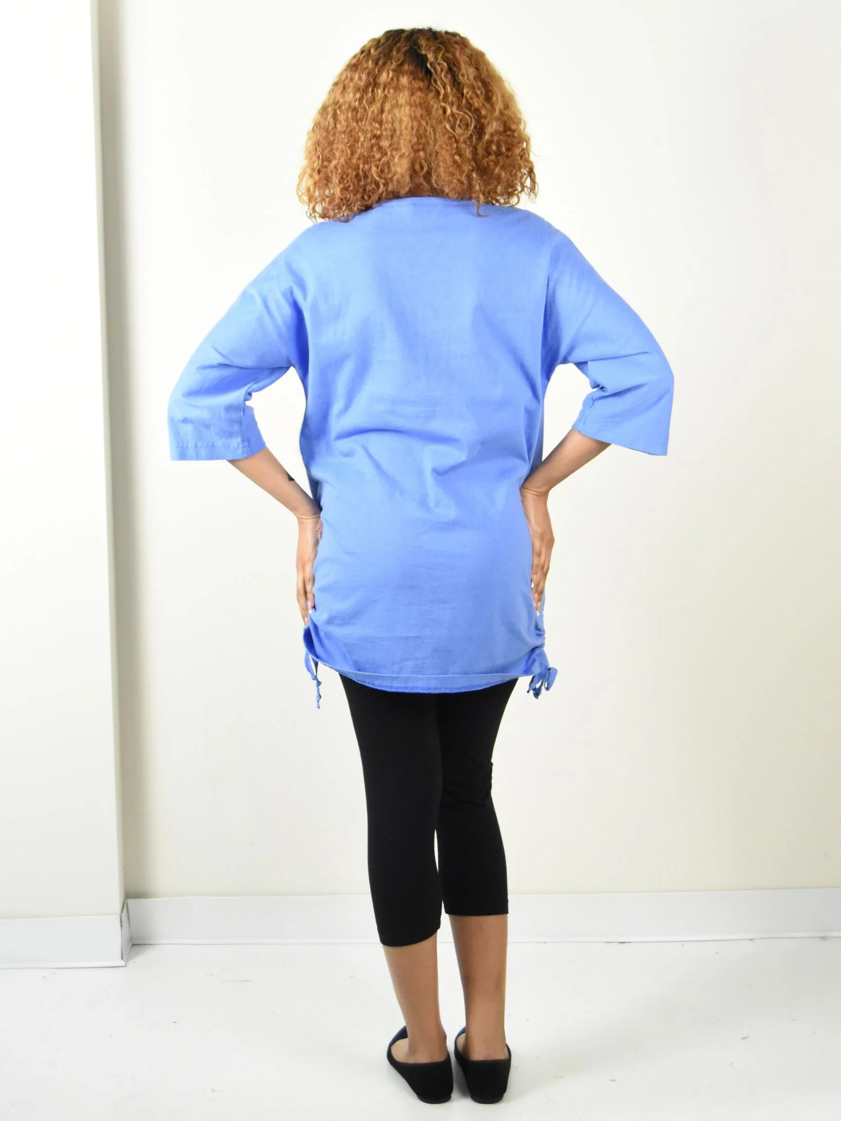 Vanya Tunic in Lisianthus