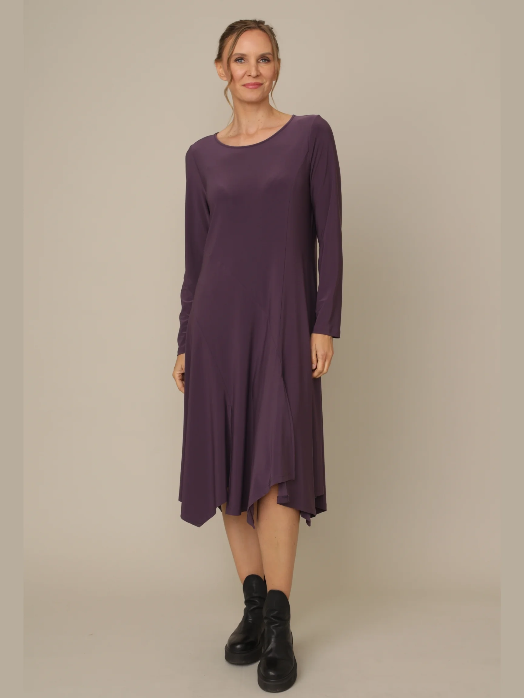 Verity Dress in Heather
