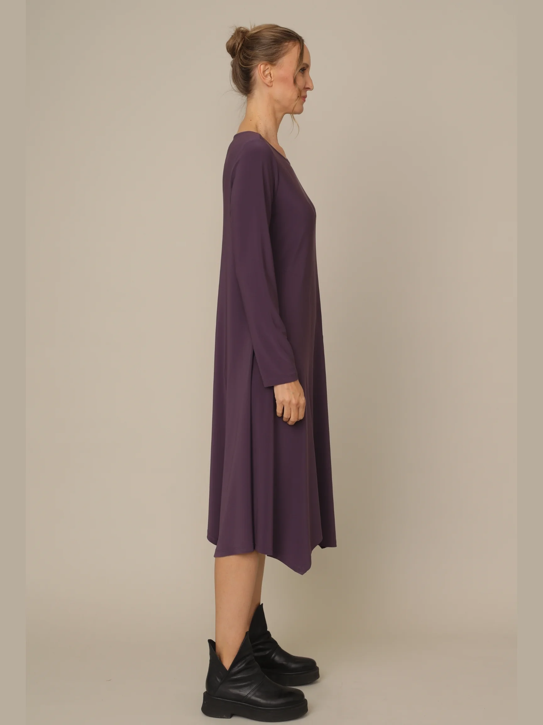 Verity Dress in Heather