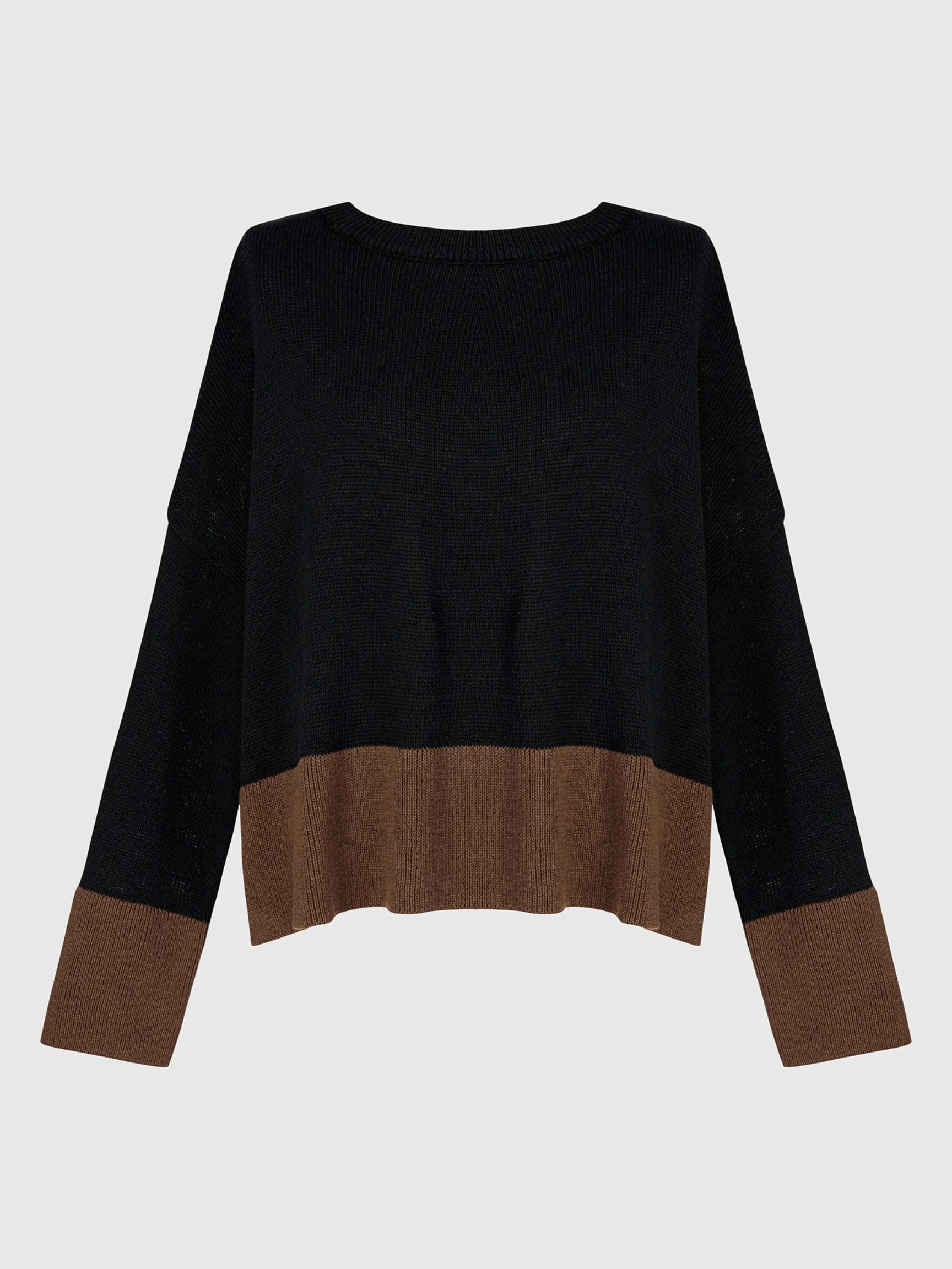 Vista Block Sweater in Mix