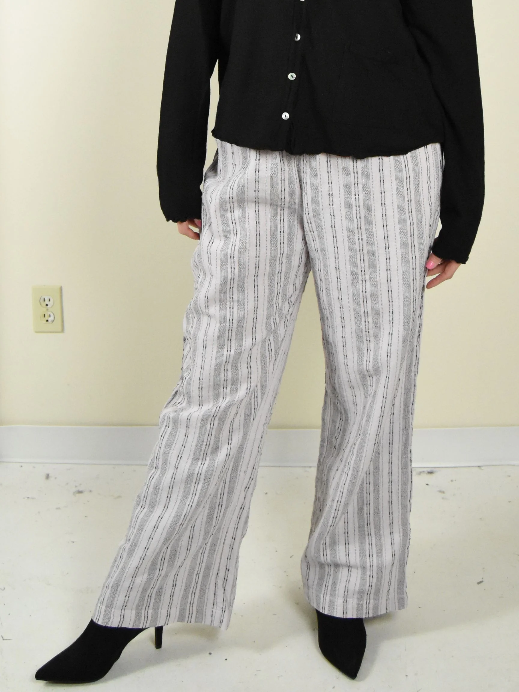 Wide Leg Long Pant in Dawn