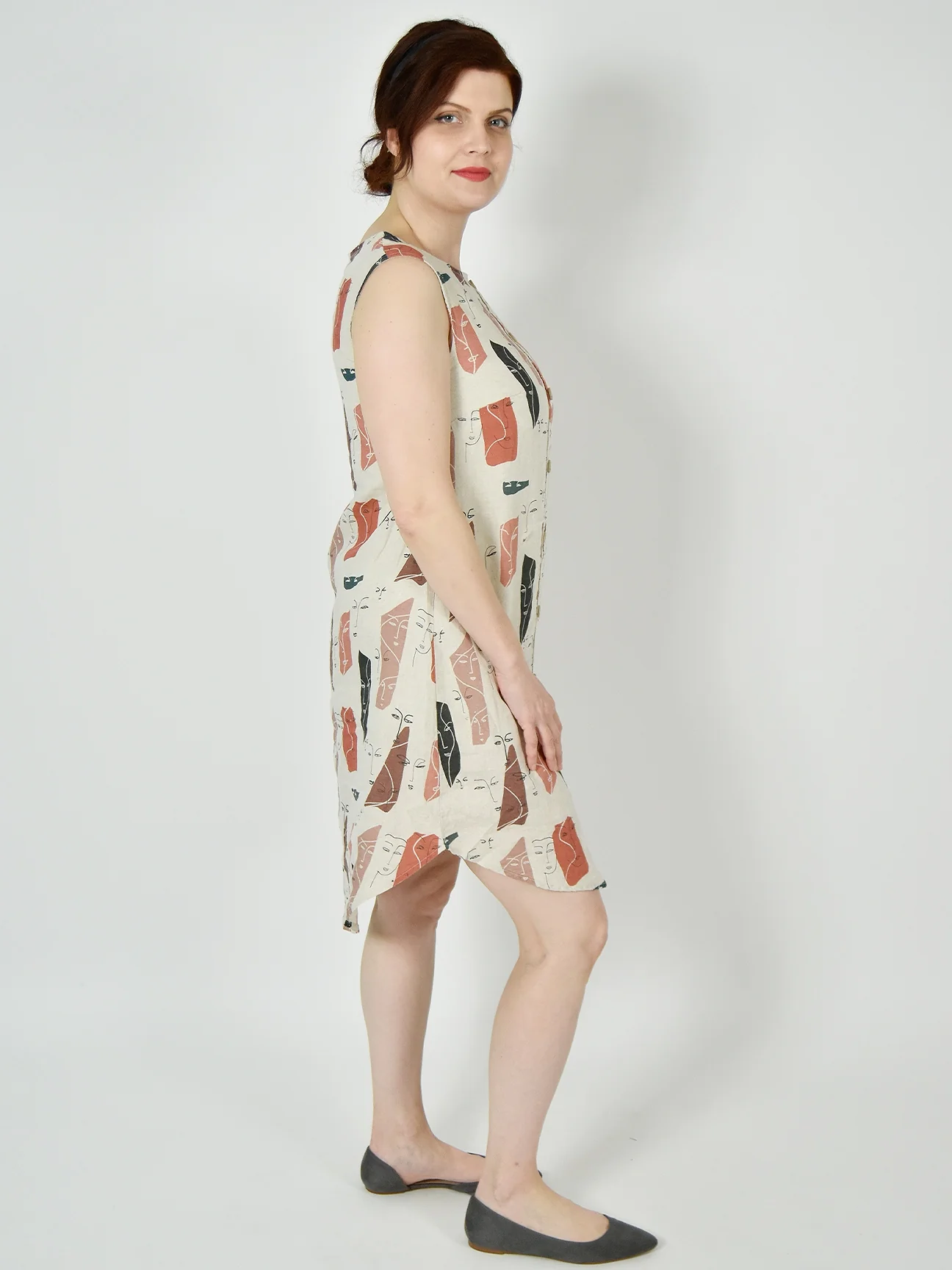 Winnie Dress in Faces