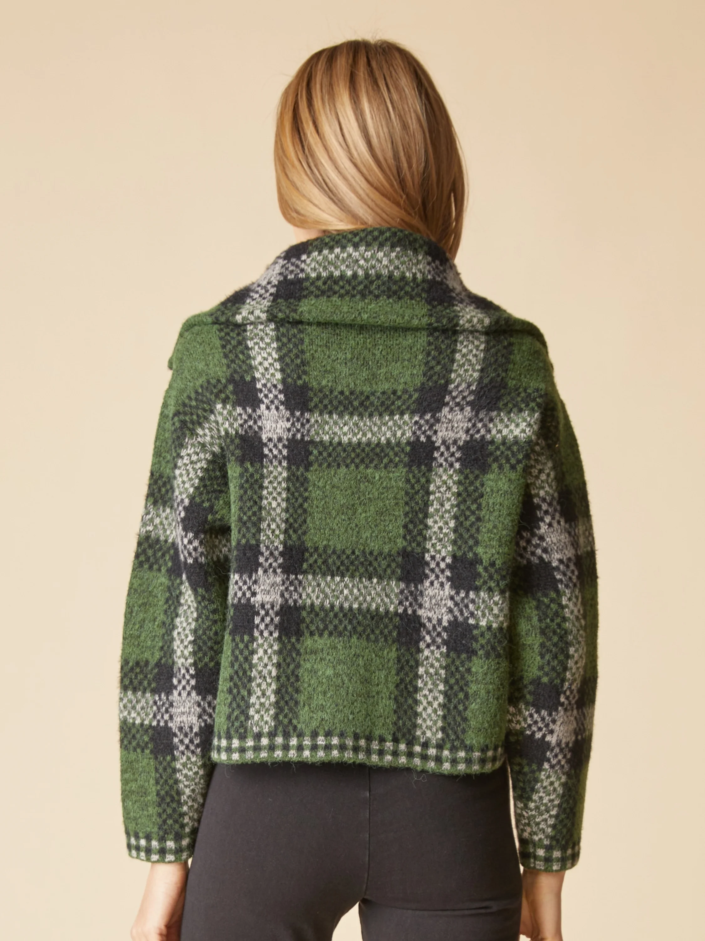 Zip Jacket in Fern