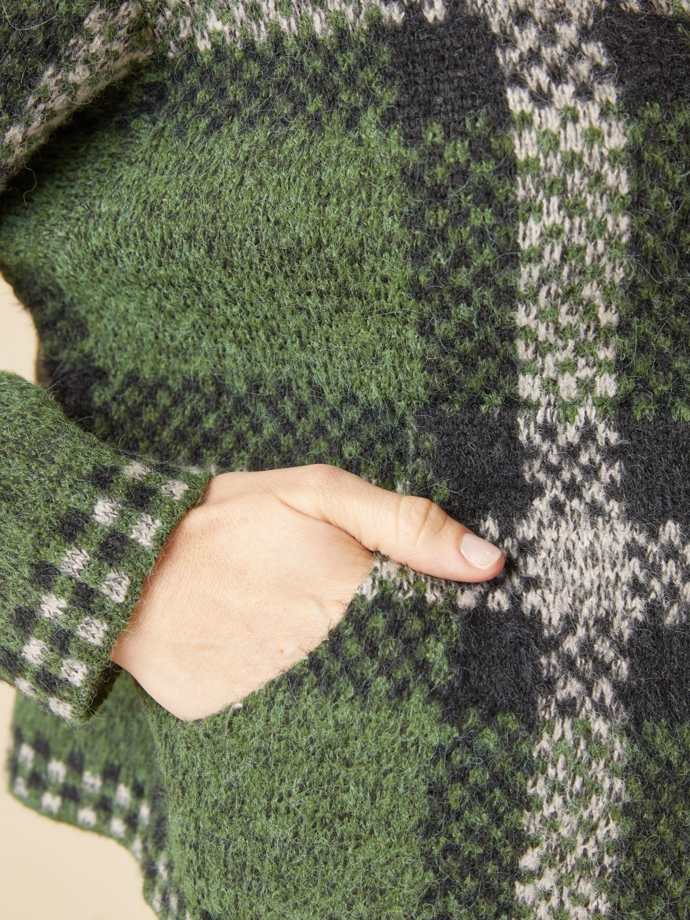 Zip Jacket in Fern