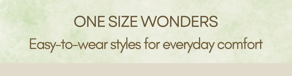 One Size Wonders